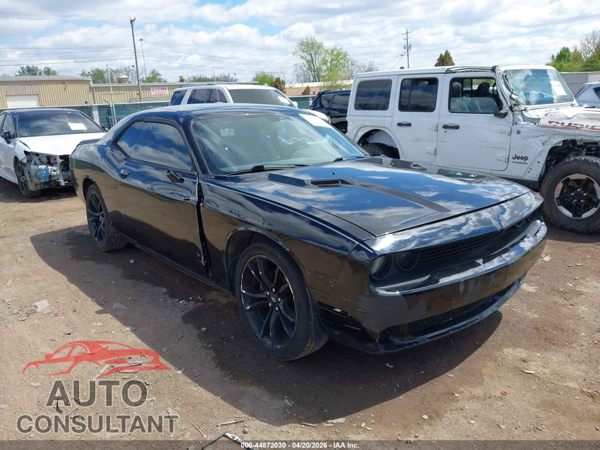 DODGE CHALLENGER 2012 - 2C3CDYAGXCH193970