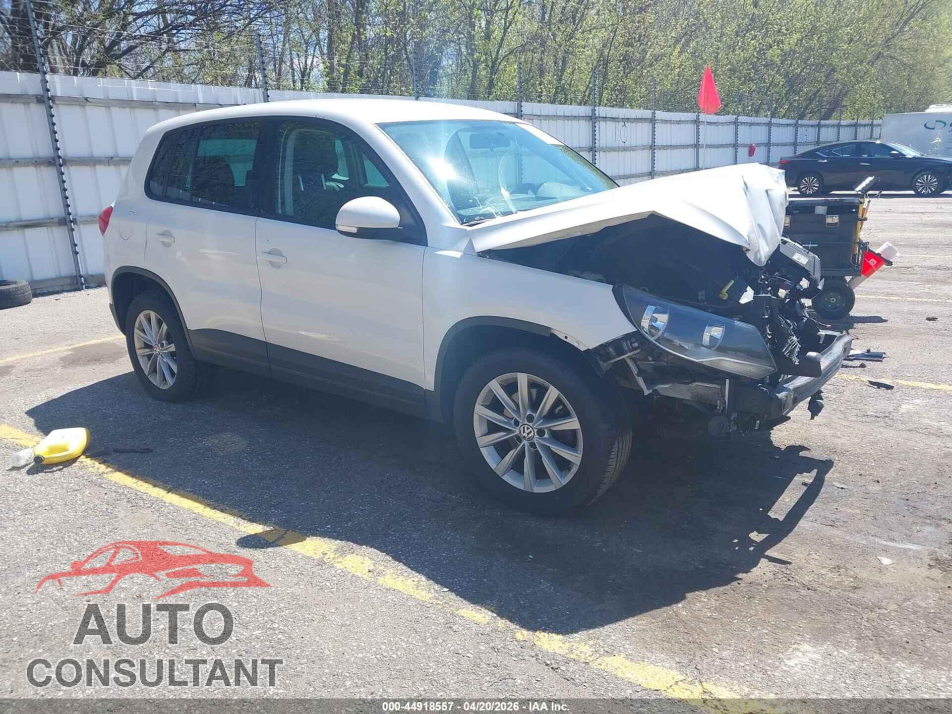 VOLKSWAGEN TIGUAN 2014 - WVGBV3AX8EW512113