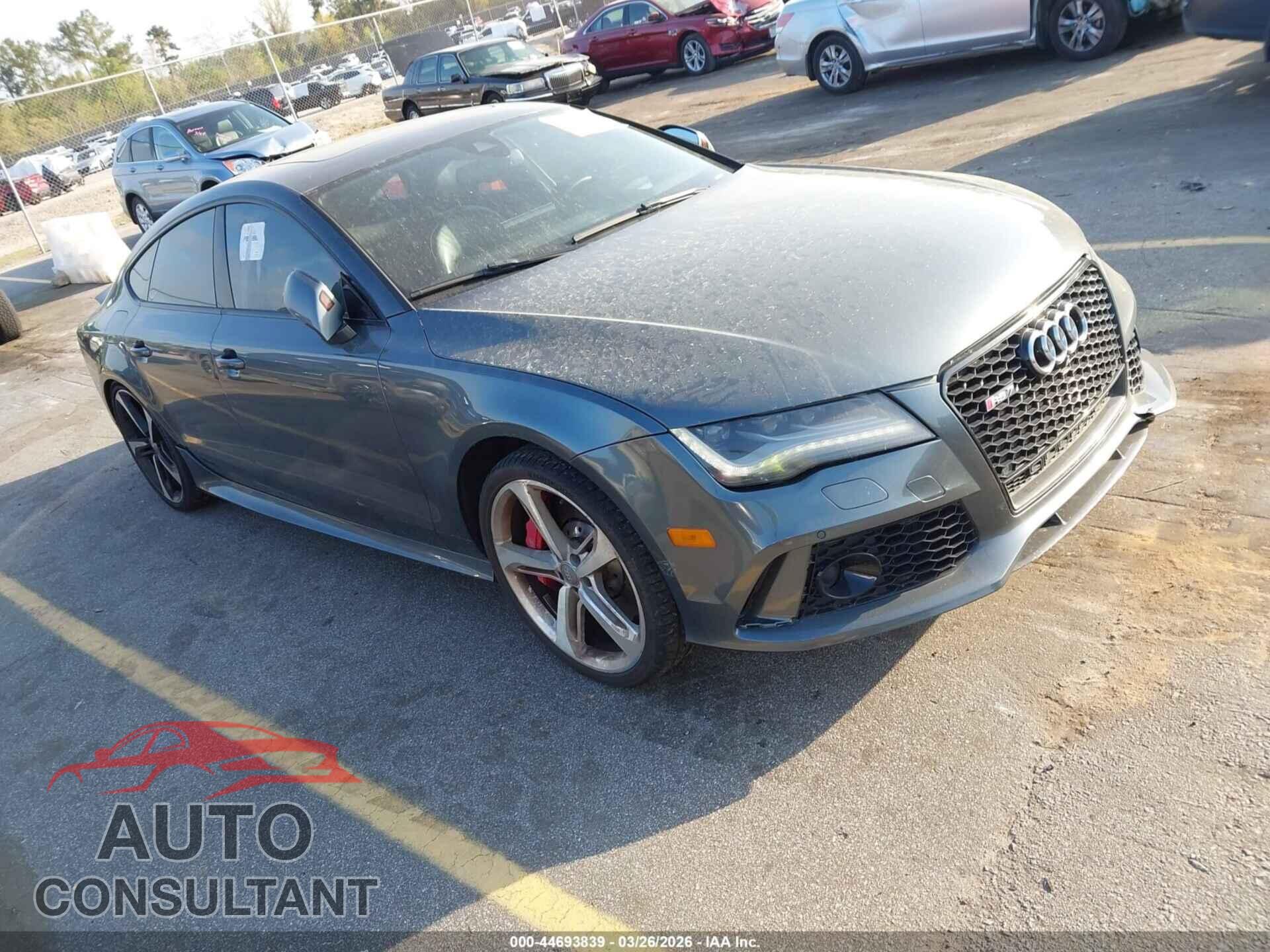 AUDI RS 7 2014 - WUAW2BFC2EN903409