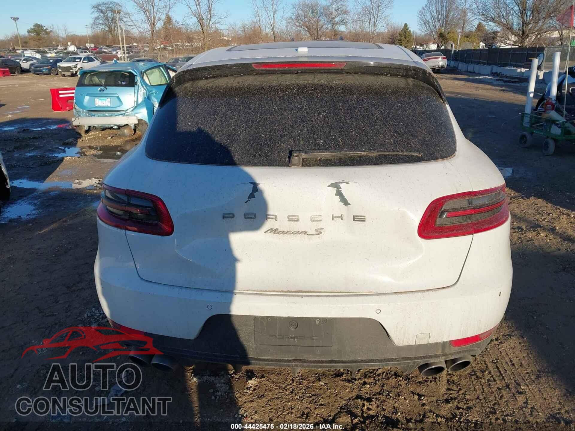 PORSCHE MACAN 2016 - WP1AB2A52GLB49828