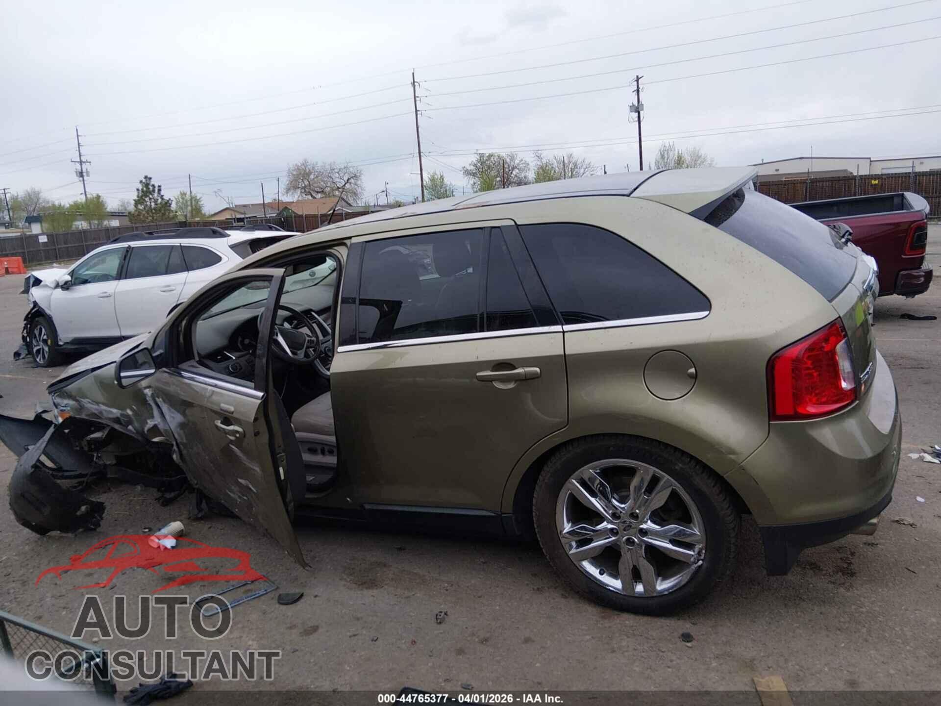 FORD EDGE 2012 - 2FMDK4KC2CBA81513