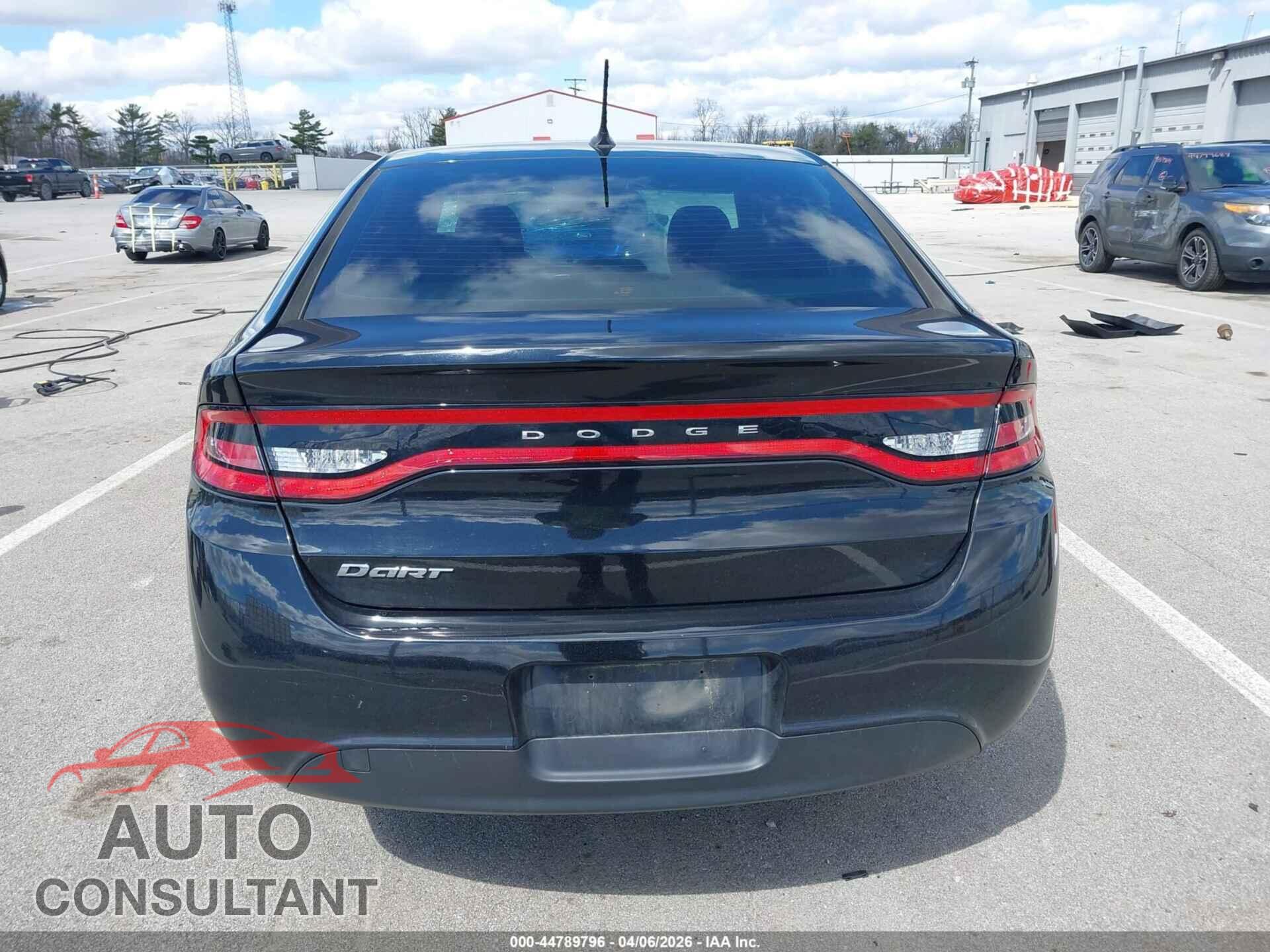 DODGE DART 2013 - 1C3CDFAA0DD286687