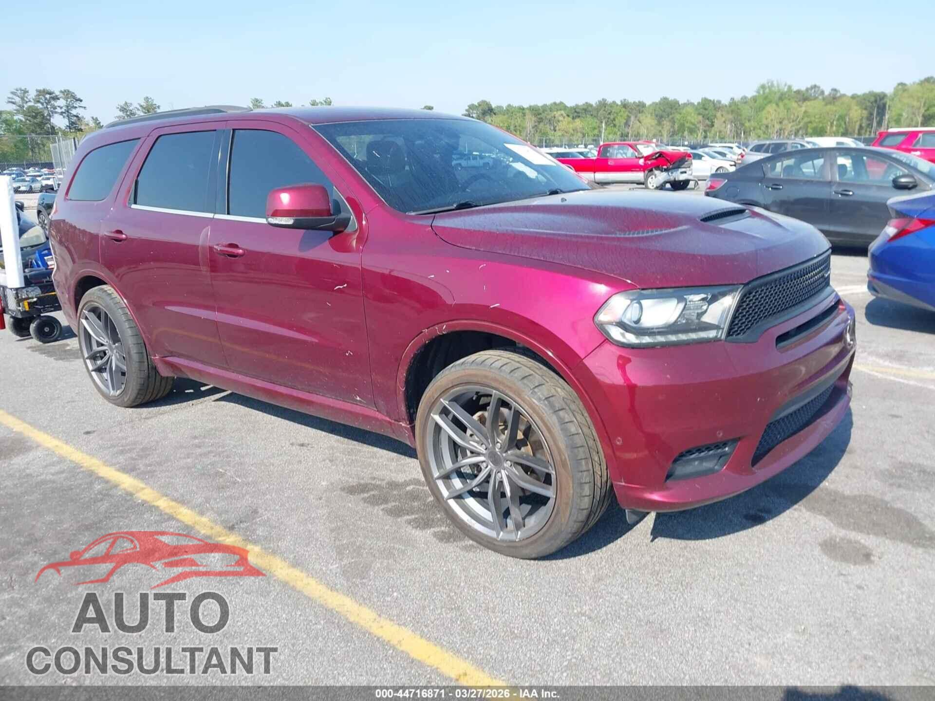DODGE DURANGO 2018 - 1C4SDJCT9JC209195