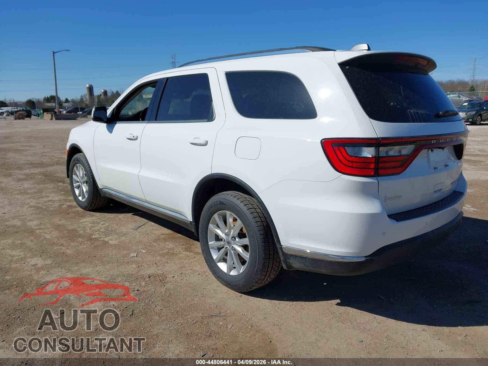 DODGE DURANGO 2022 - 1C4RDJAG2NC231016