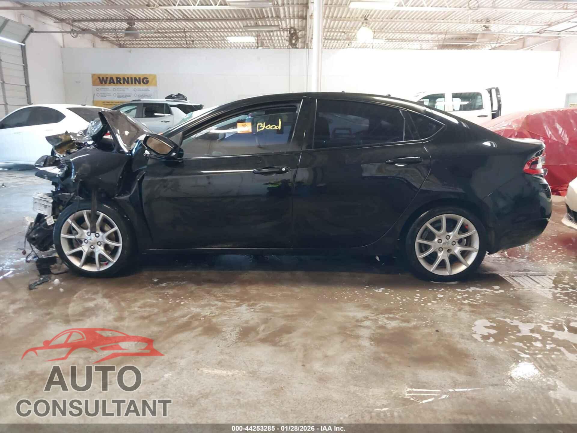 DODGE DART 2013 - 1C3CDFBA1DD313099