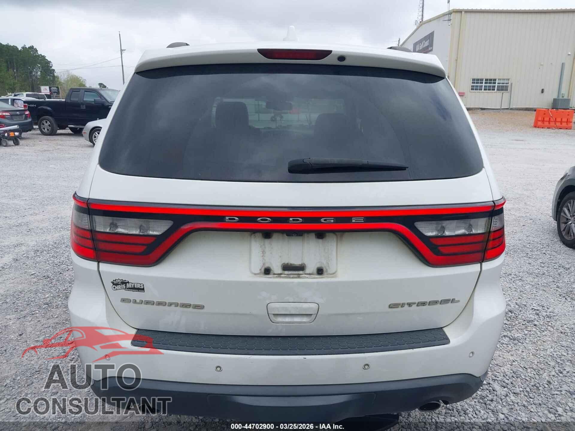 DODGE DURANGO 2014 - 1C4RDHEG2EC596587