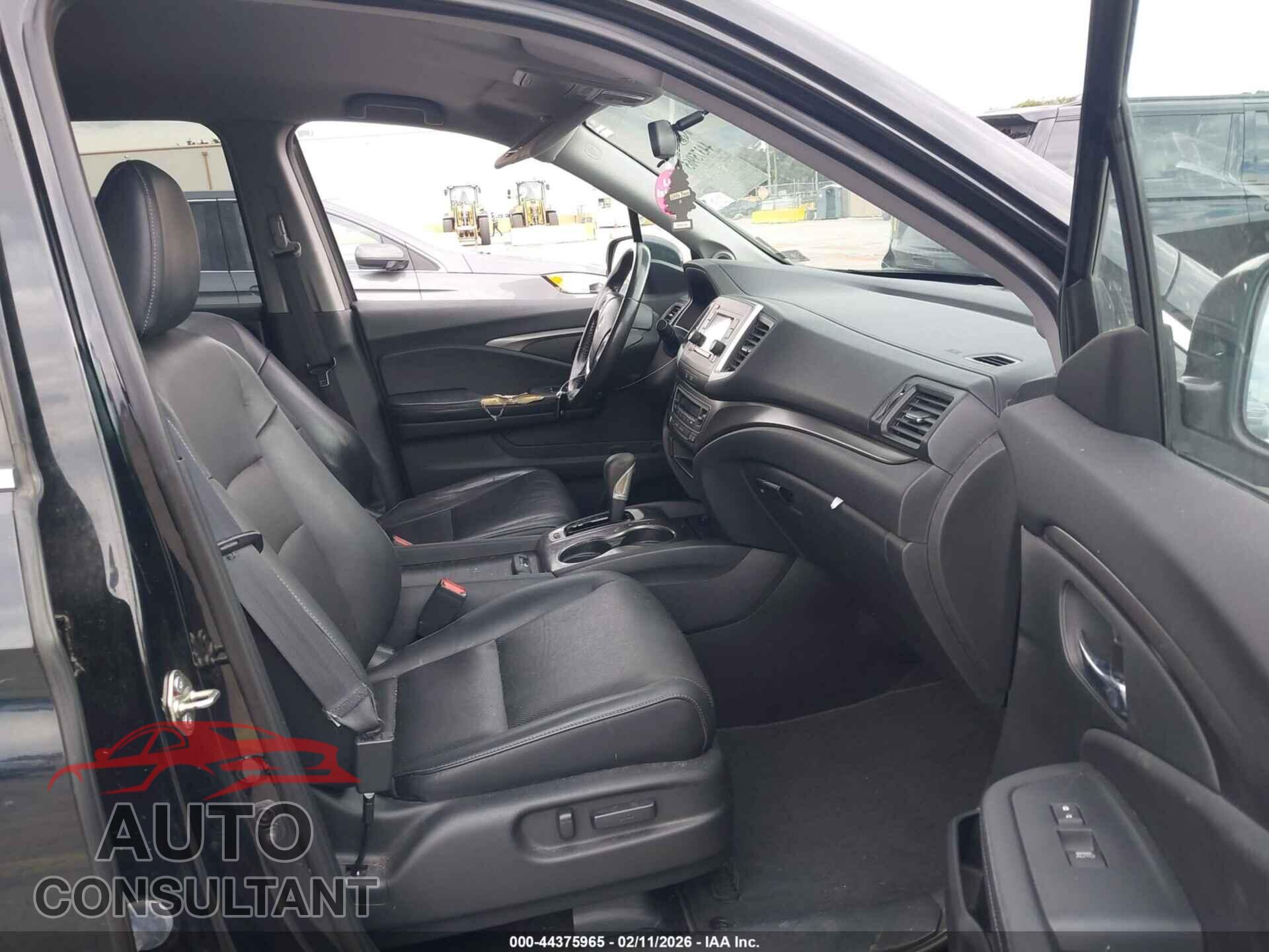 HONDA RIDGELINE 2017 - 5FPYK3F57HB004861