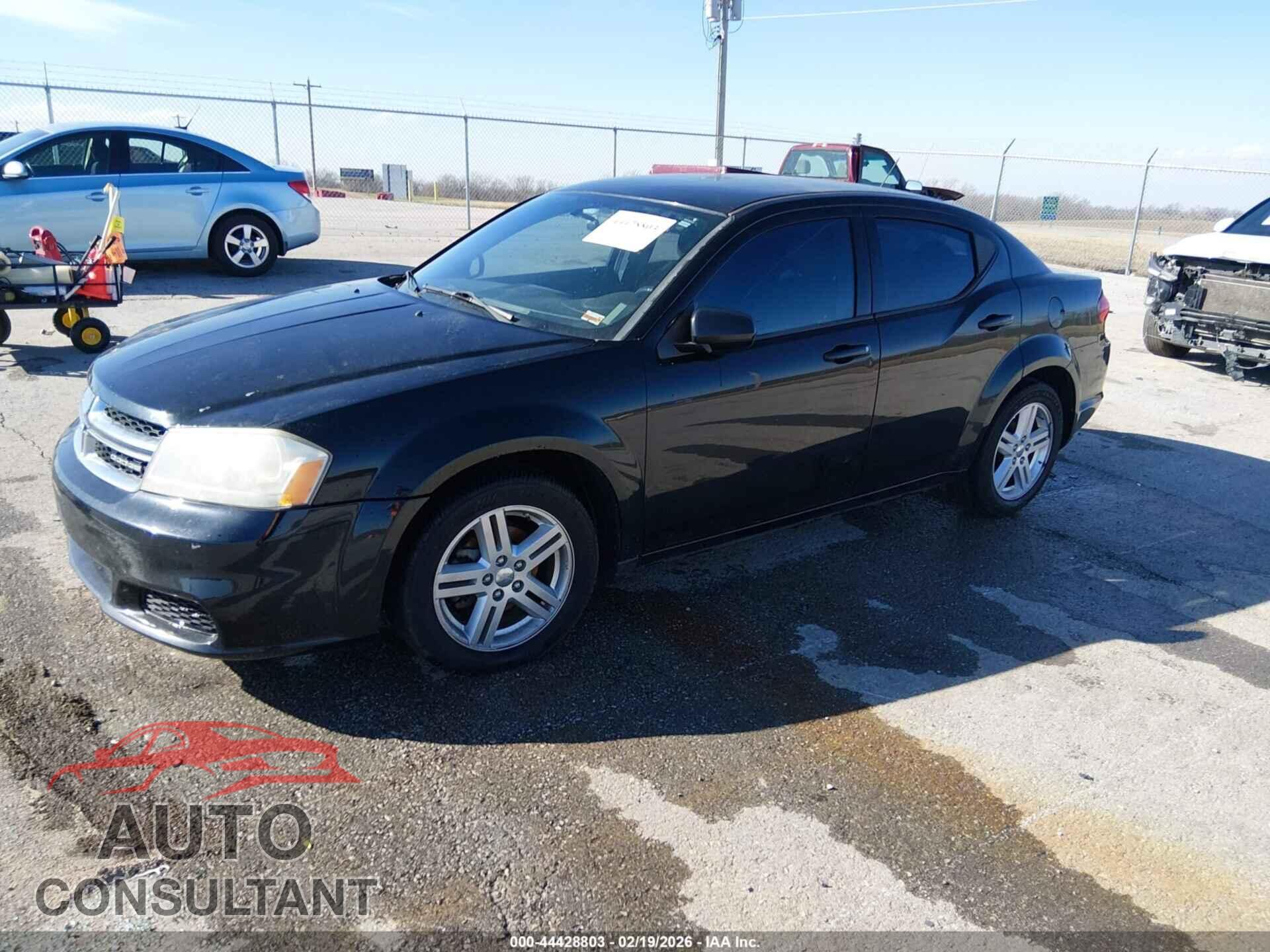 DODGE AVENGER 2011 - 1B3BD1FBXBN573507