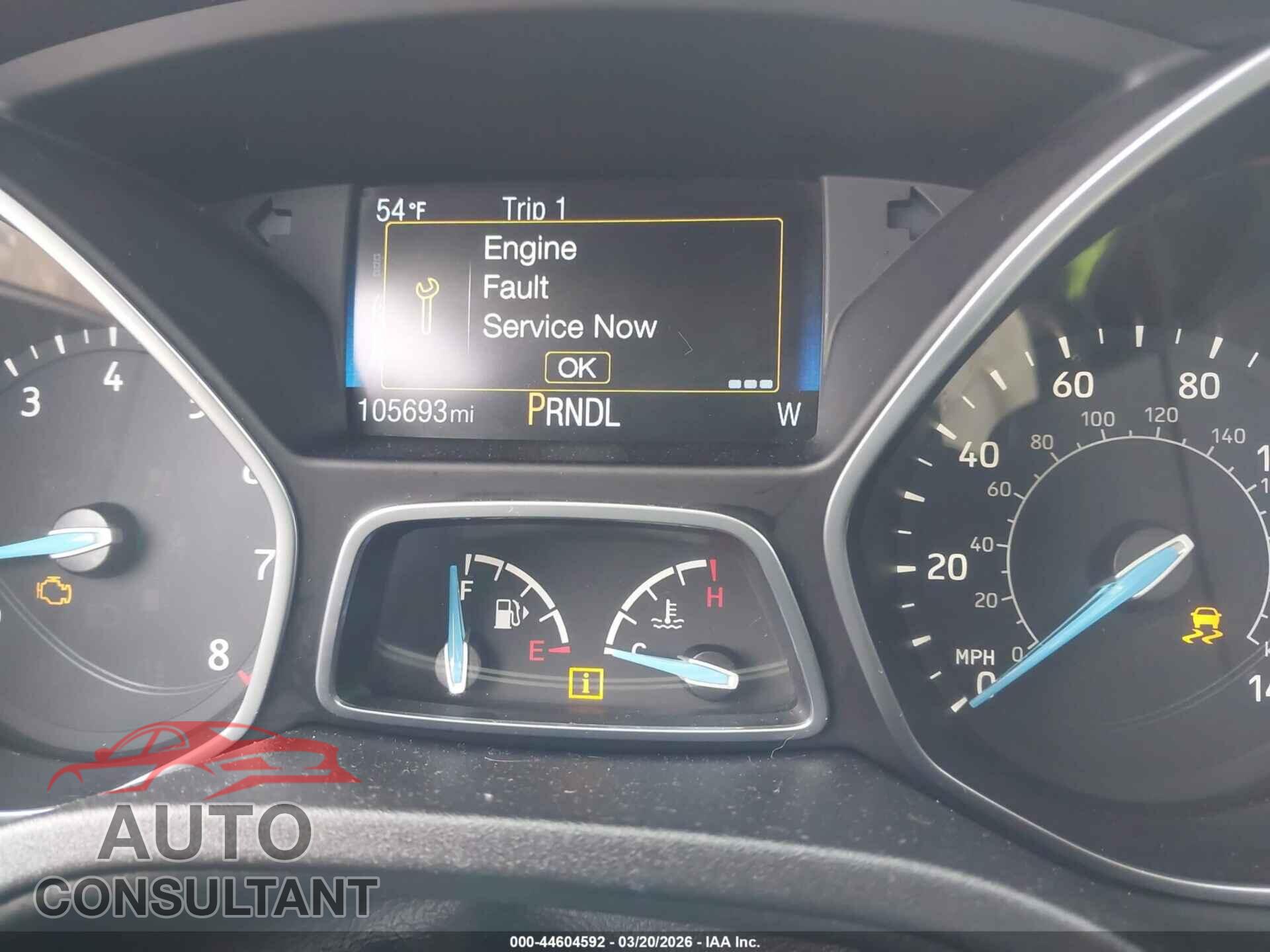 FORD FOCUS 2016 - 1FADP3F29GL390165