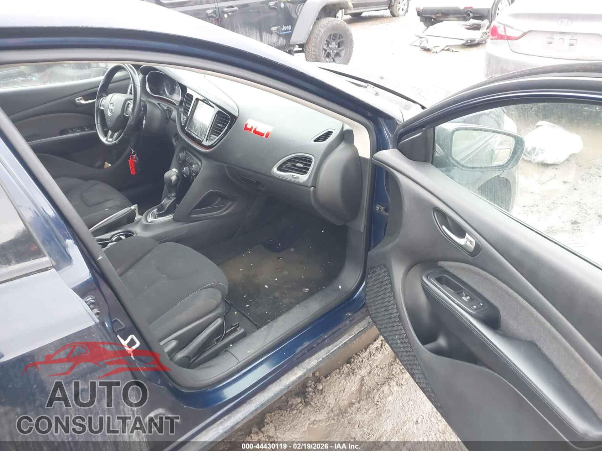 DODGE DART 2013 - 1C3CDFBH6DD343907