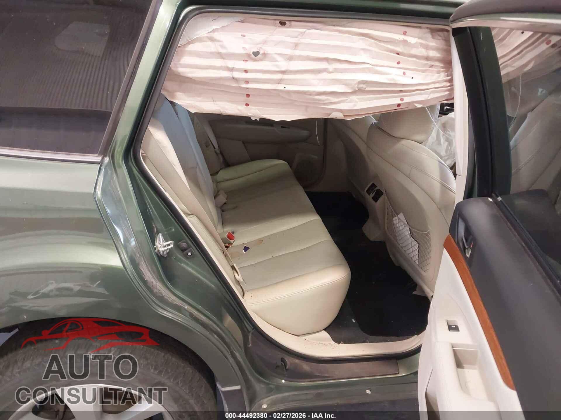 SUBARU OUTBACK 2013 - 4S4BRDKC7D2301206
