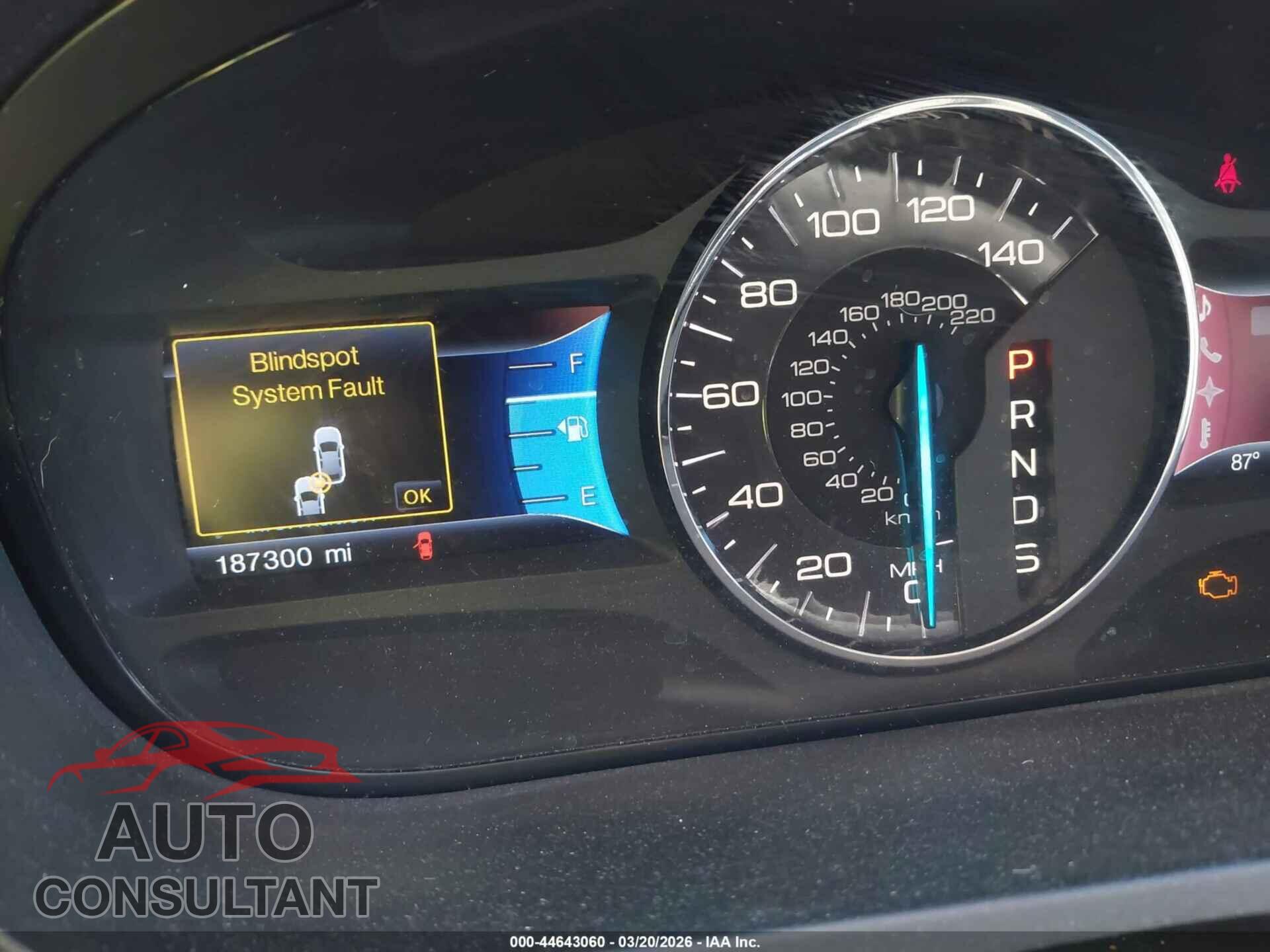 FORD EDGE 2013 - 2FMDK3JC8DBA03315
