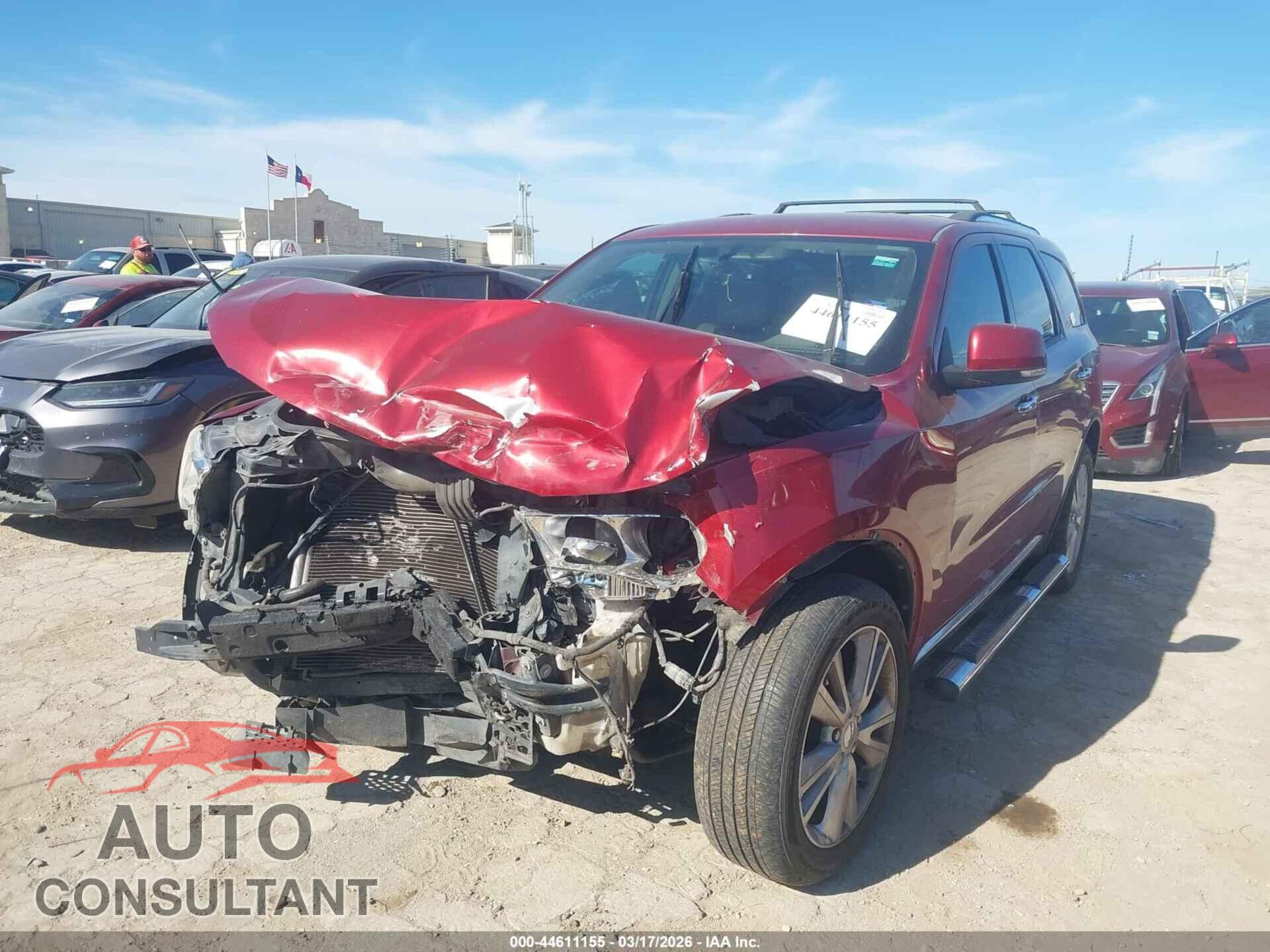 DODGE DURANGO 2013 - 1C4RDHDG3DC617382
