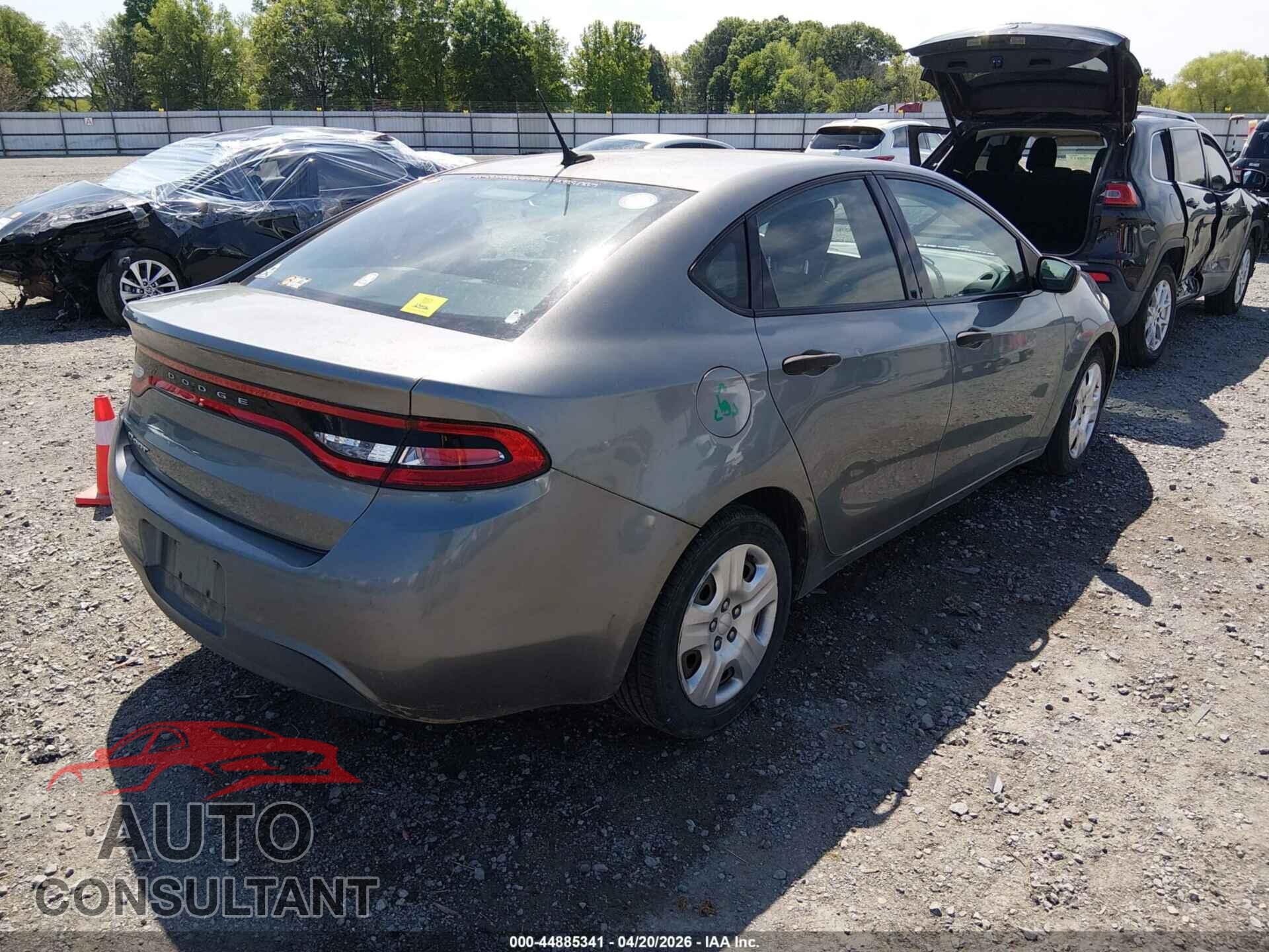 DODGE DART 2013 - 1C3CDFAA0DD197752