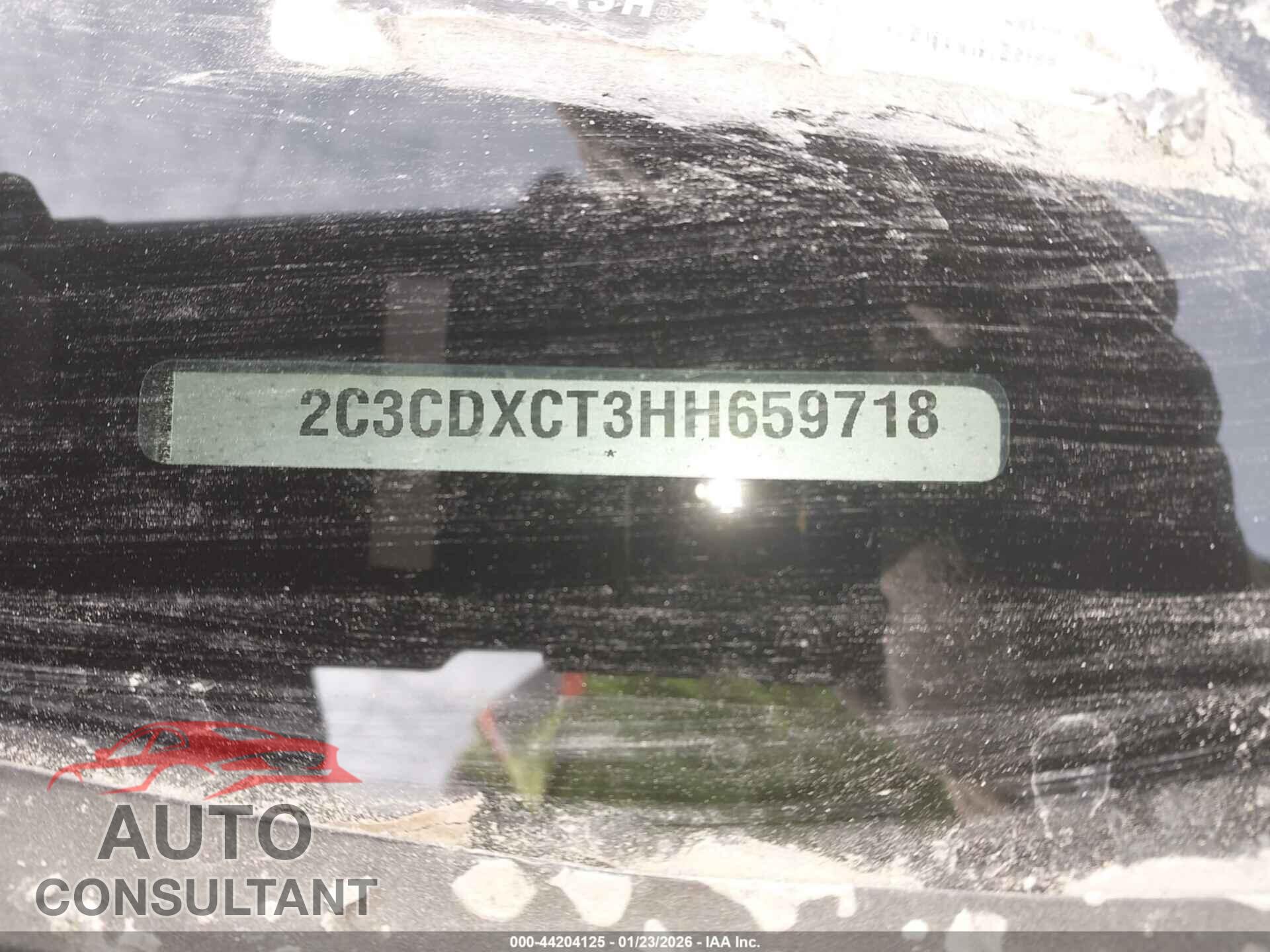 DODGE CHARGER 2017 - 2C3CDXCT3HH659718