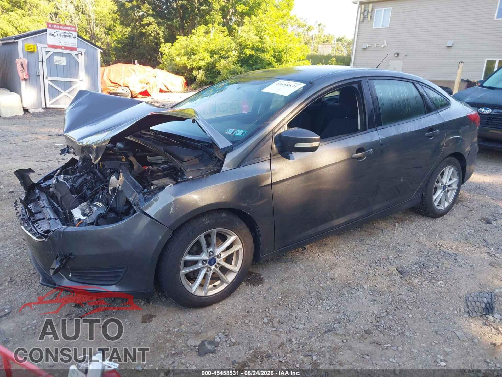 FORD FOCUS 2017 - 1FADP3F23HL294985