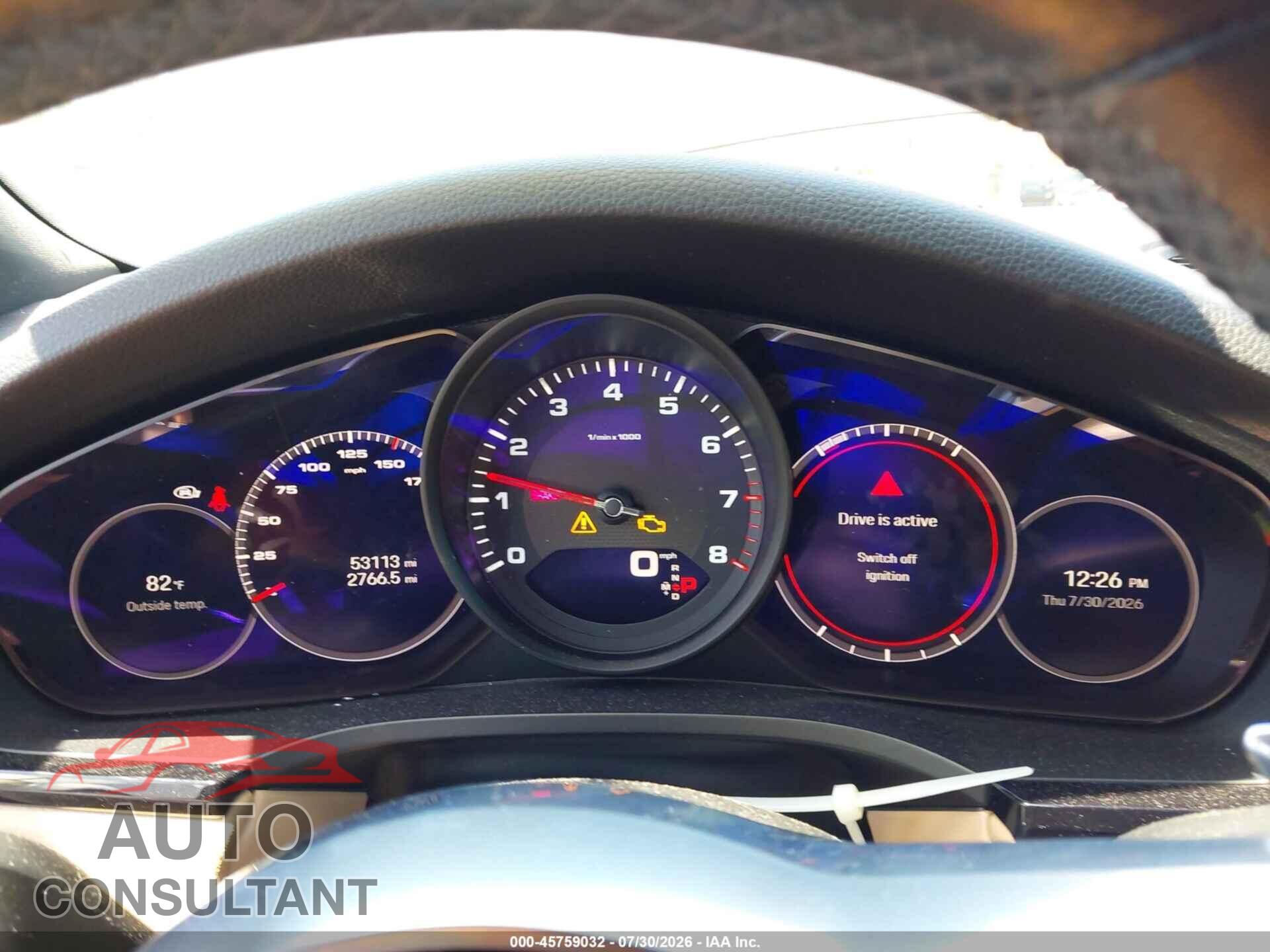 PORSCHE CAYENNE 2022 - WP1AA2AY7NDA04546