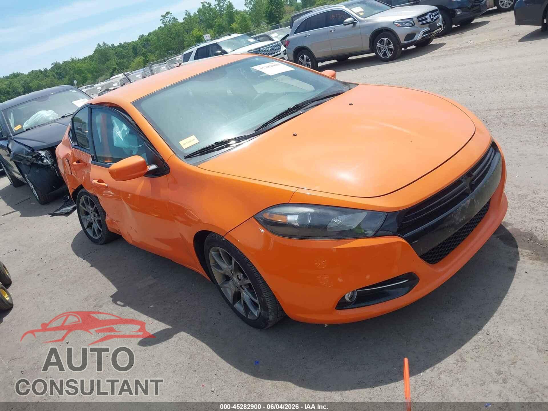 DODGE DART 2014 - 1C3CDFBB7ED858024