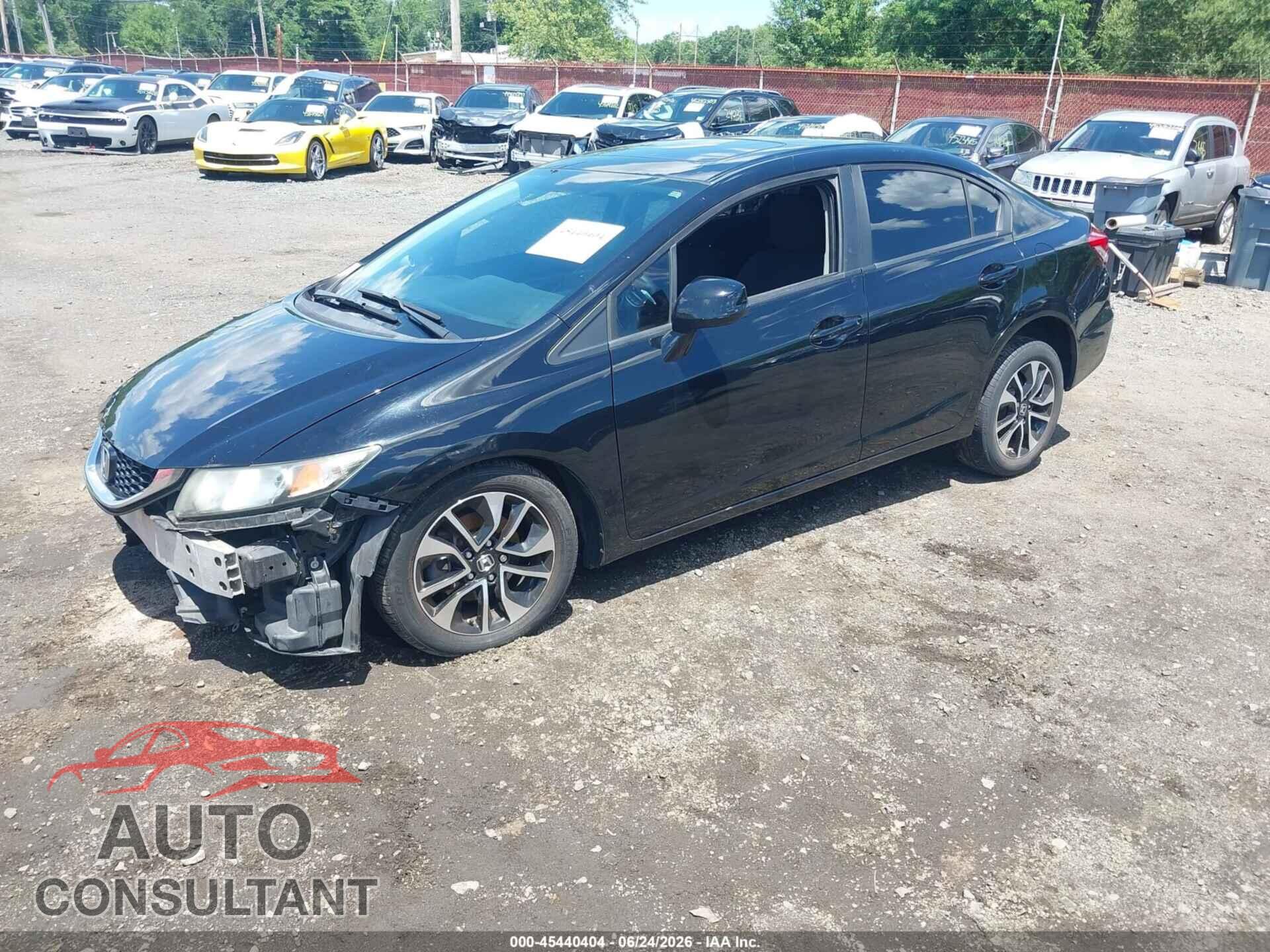 HONDA CIVIC 2013 - 19XFB2F83DE263898