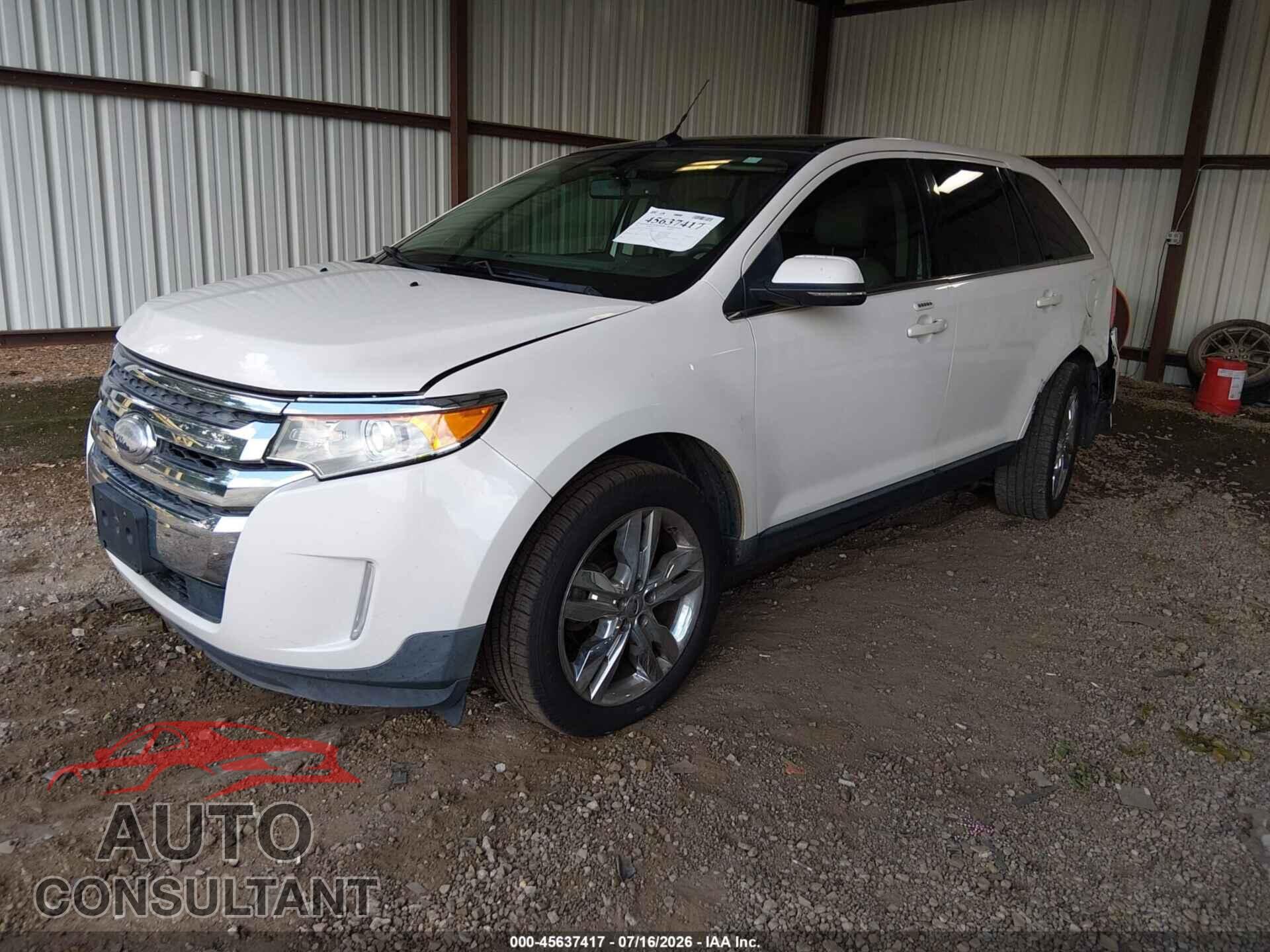 FORD EDGE 2013 - 2FMDK3KC6DBA30592