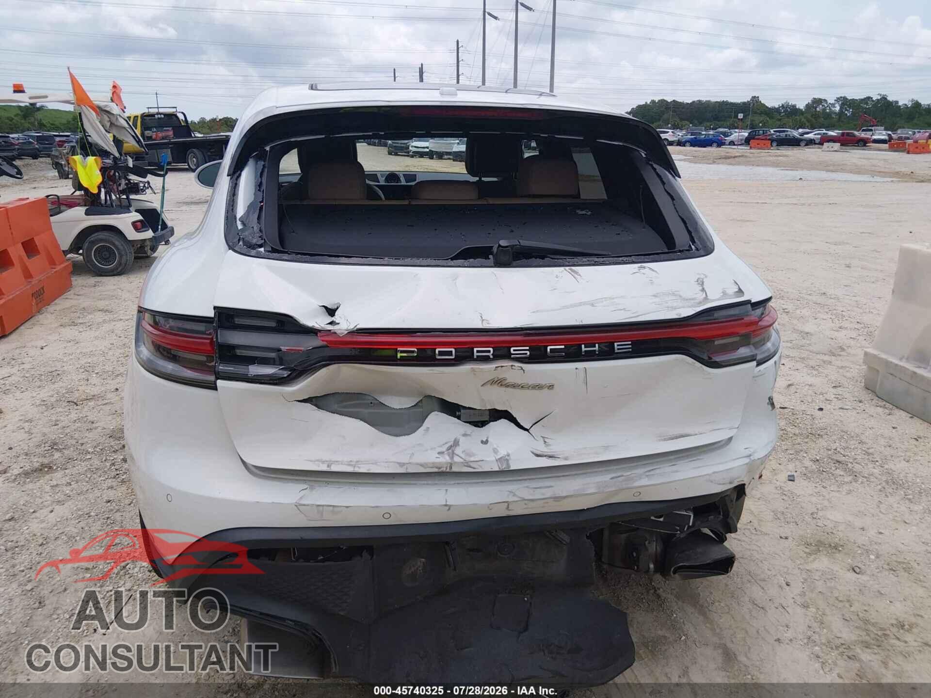 PORSCHE MACAN 2022 - WP1AA2A54NLB10626