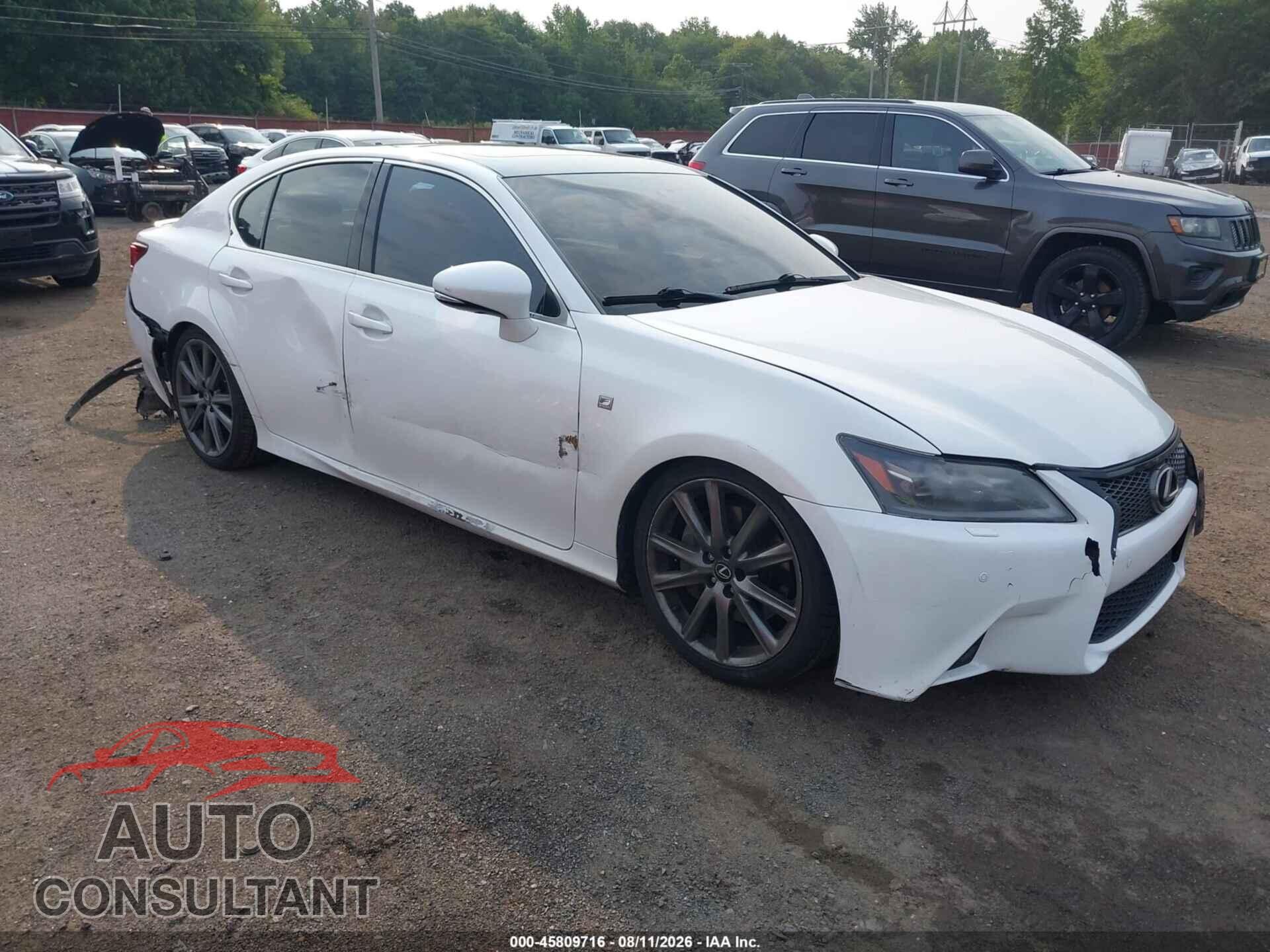 LEXUS GS 350 2013 - JTHCE1BL6D5017159