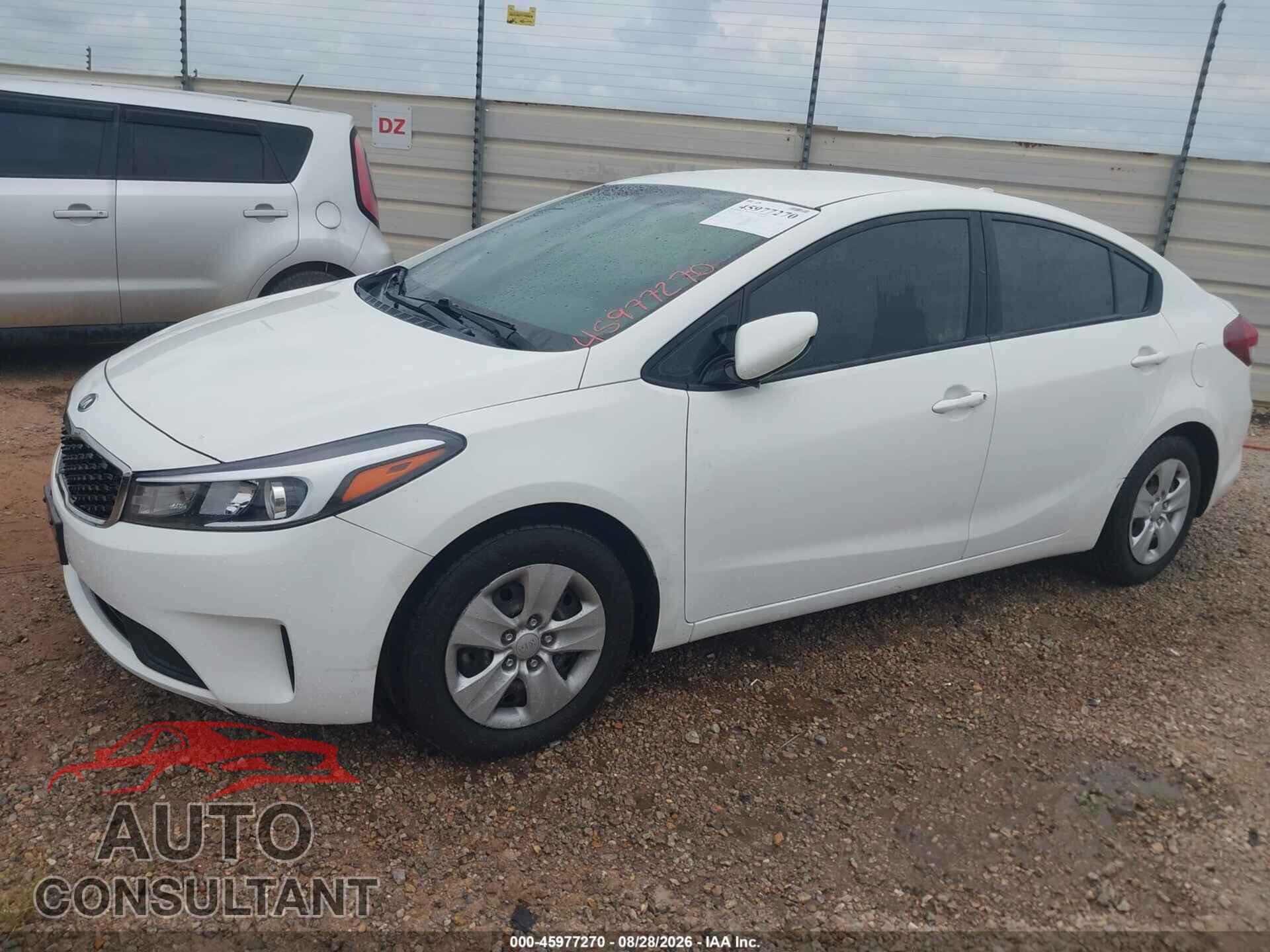 KIA FORTE 2017 - 3KPFK4A78HE010253