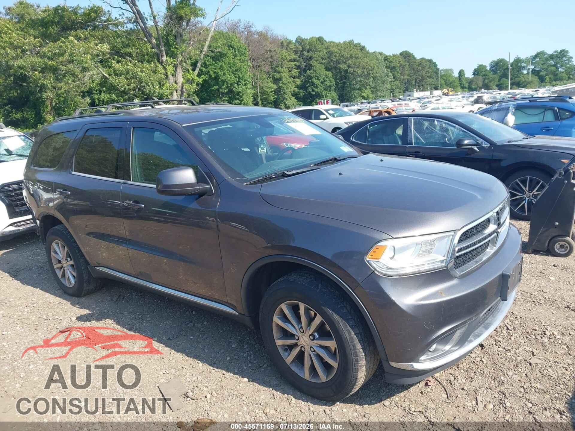 DODGE DURANGO 2017 - 1C4RDJAGXHC879093