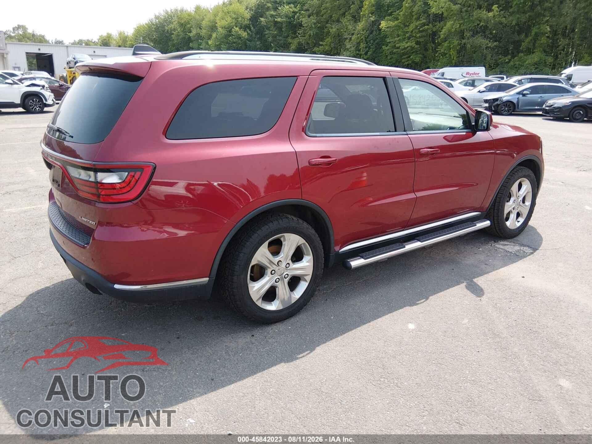DODGE DURANGO 2015 - 1C4RDJDG2FC939263