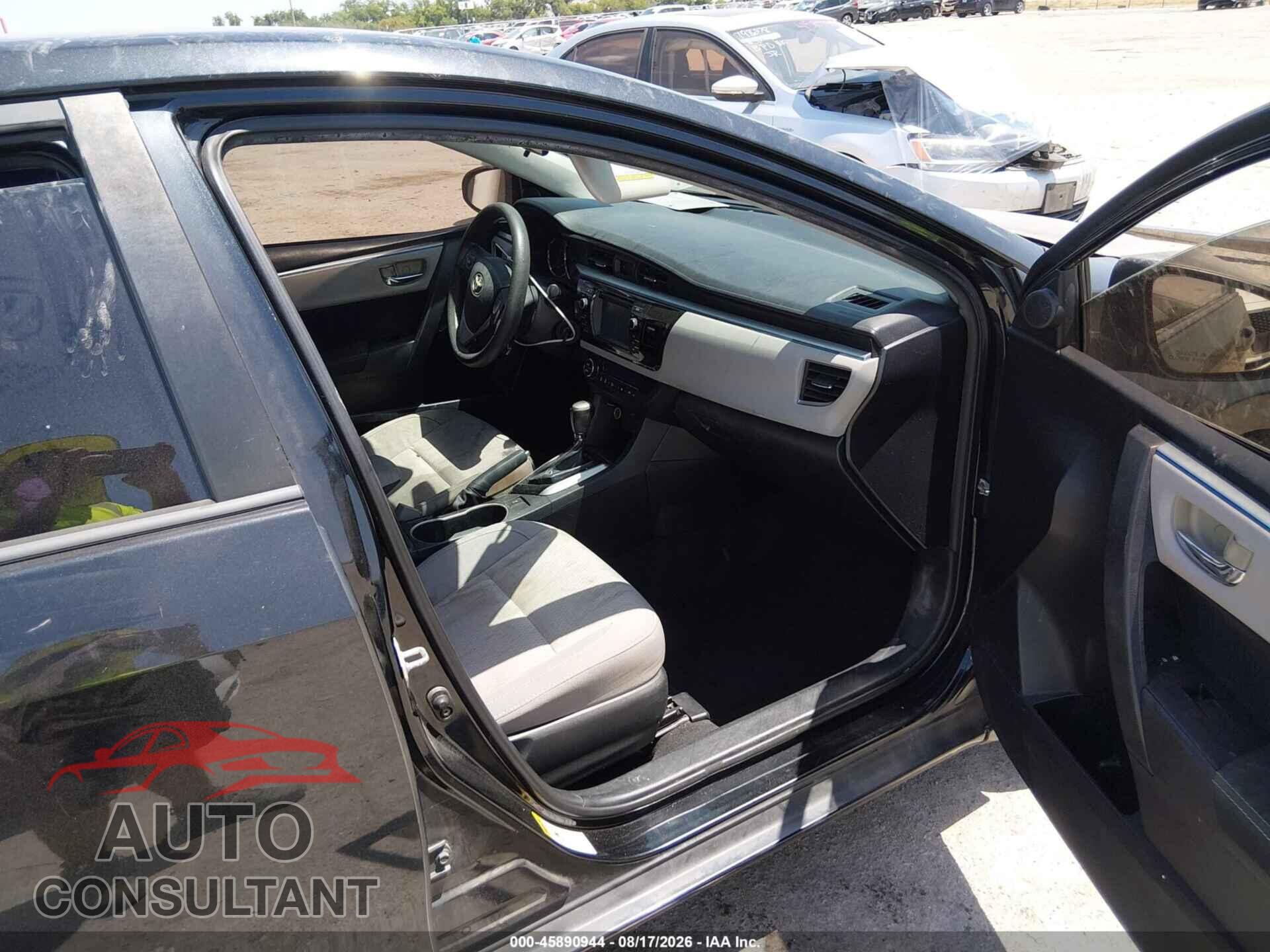 TOYOTA COROLLA 2015 - 2T1BURHE3FC337455