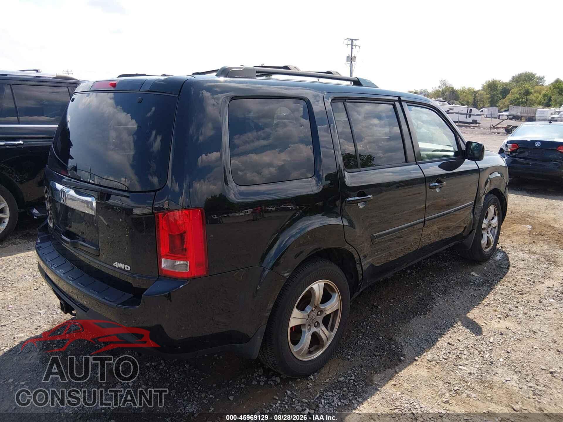 HONDA PILOT 2012 - 5FNYF4H50CB050041