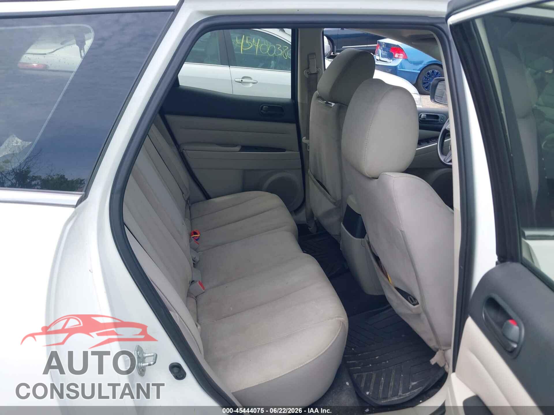MAZDA CX-7 2012 - JM3ER2AM2C0418368