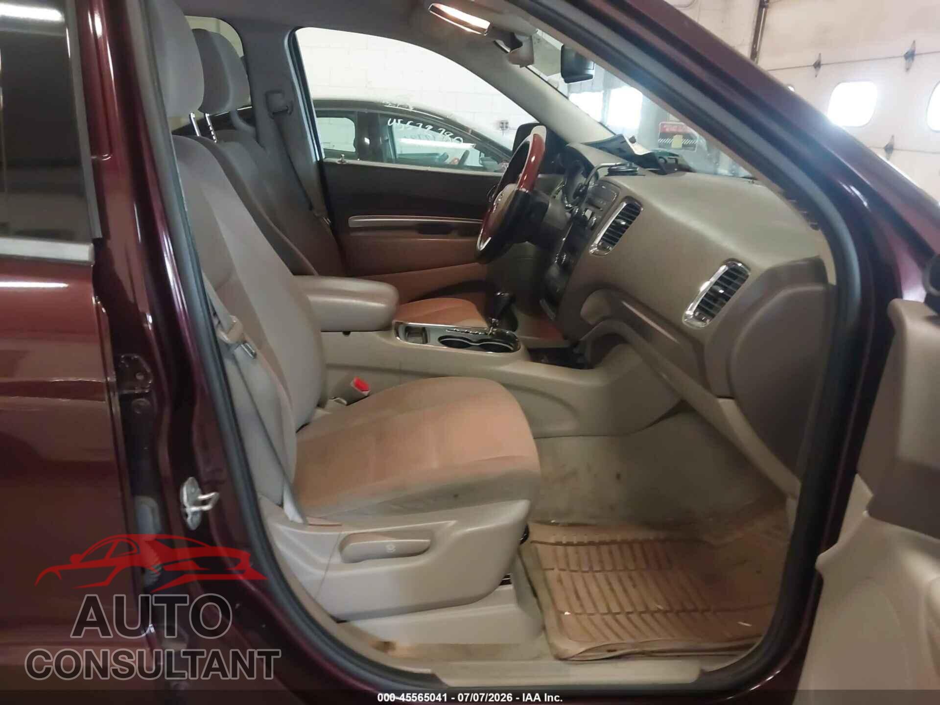 DODGE DURANGO 2012 - 1C4RDJAG8CC144640