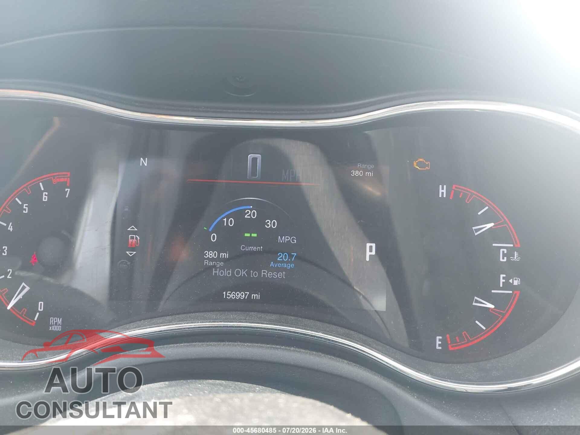 DODGE DURANGO 2015 - 1C4RDJEG5FC730050