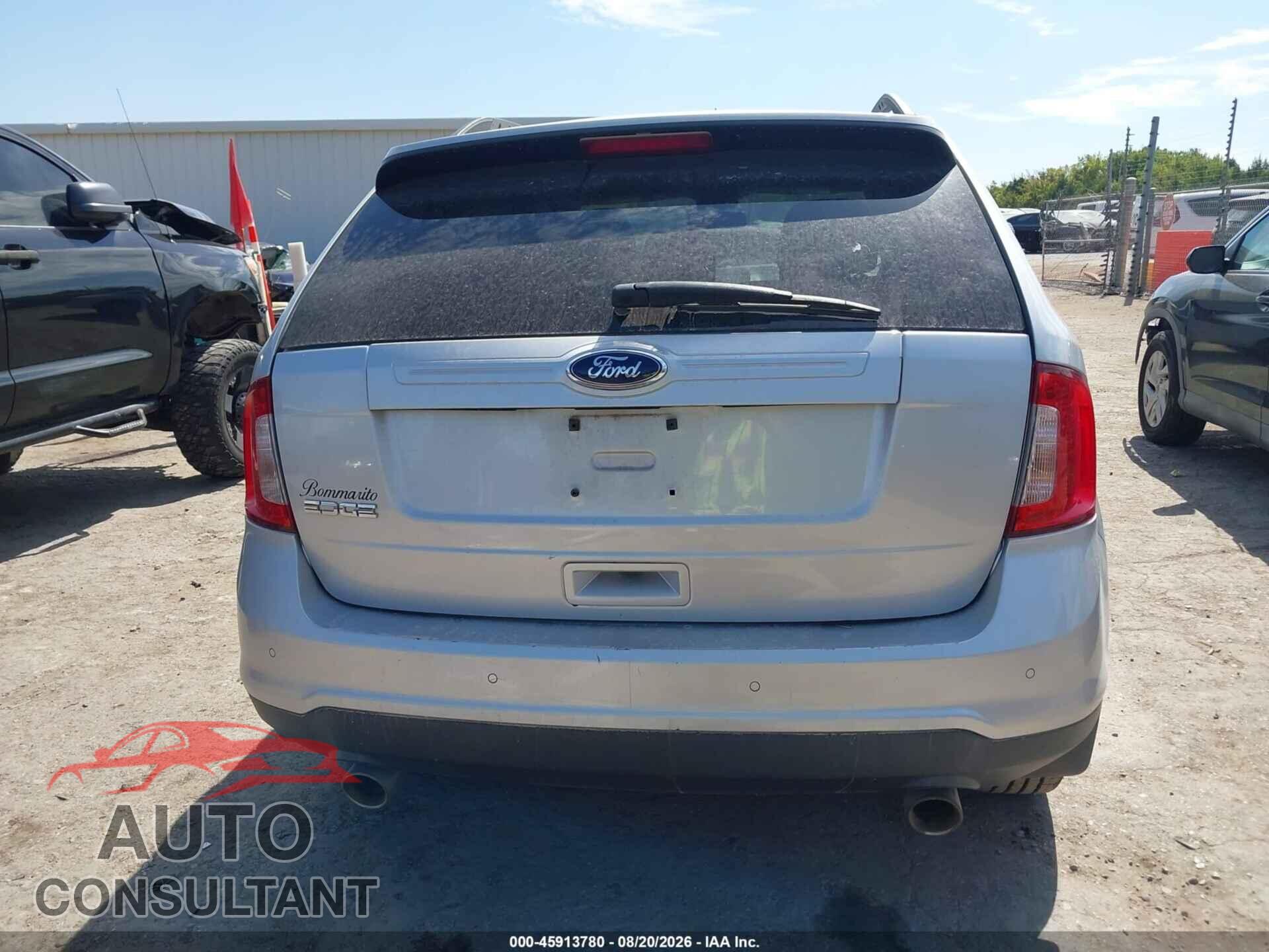 FORD EDGE 2013 - 2FMDK3GC6DBC45642