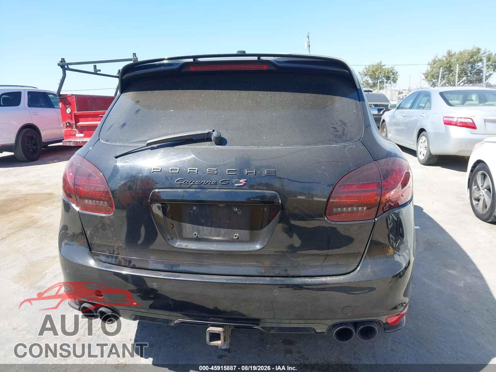 PORSCHE CAYENNE 2013 - WP1AD2A21DLA75667