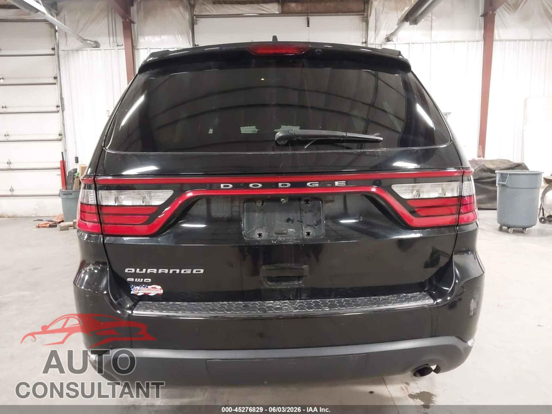 DODGE DURANGO 2017 - 1C4RDJAG5HC924196