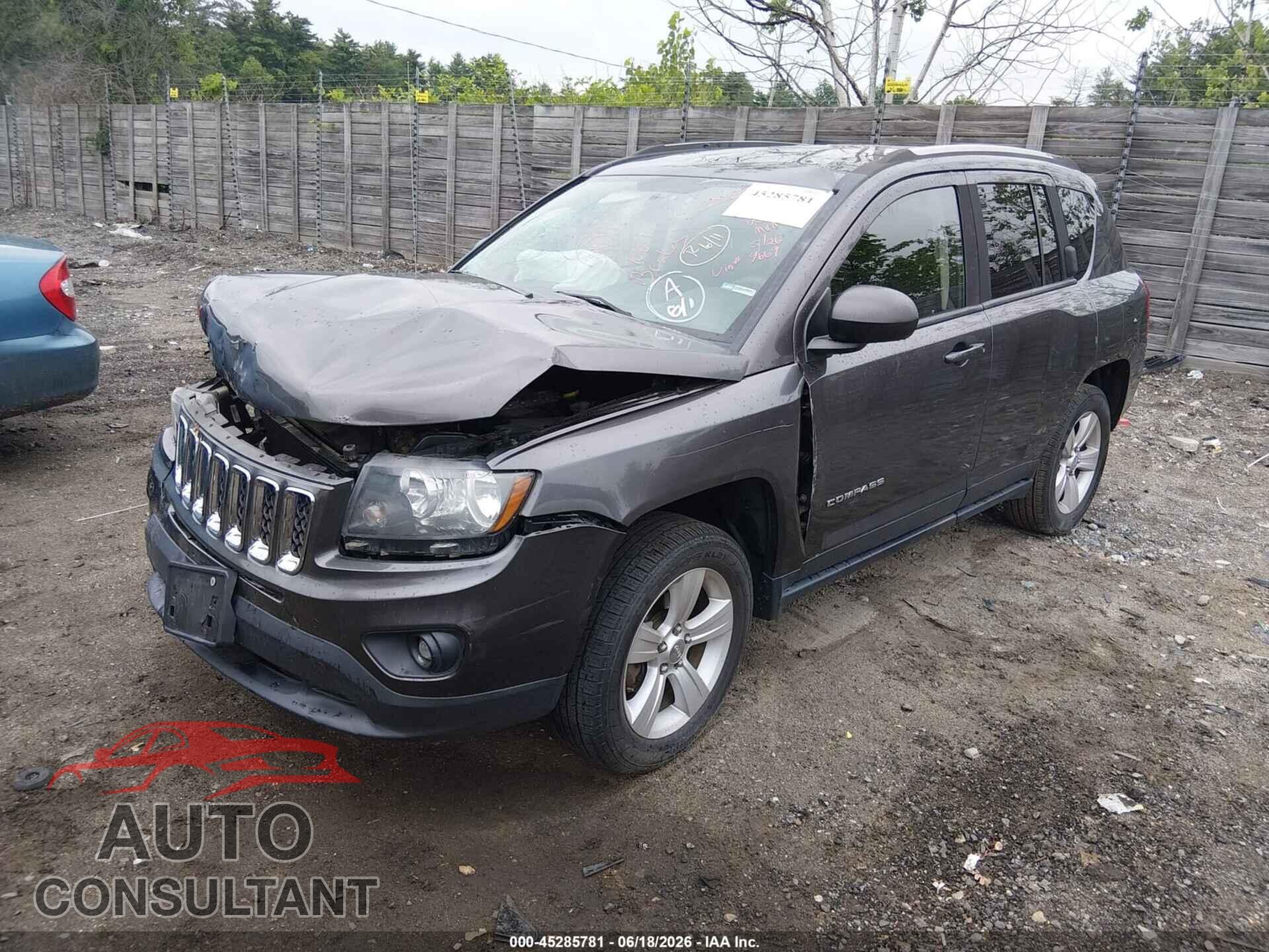 JEEP COMPASS 2016 - 1C4NJDBB1GD509669