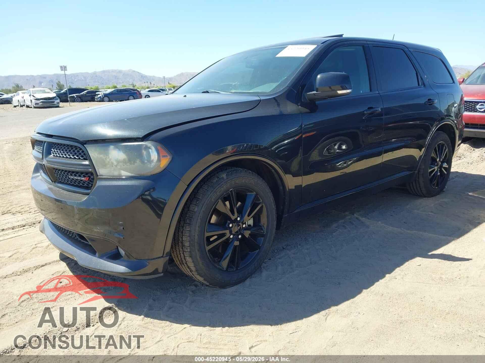 DODGE DURANGO 2013 - 1C4SDHCT2DC660417
