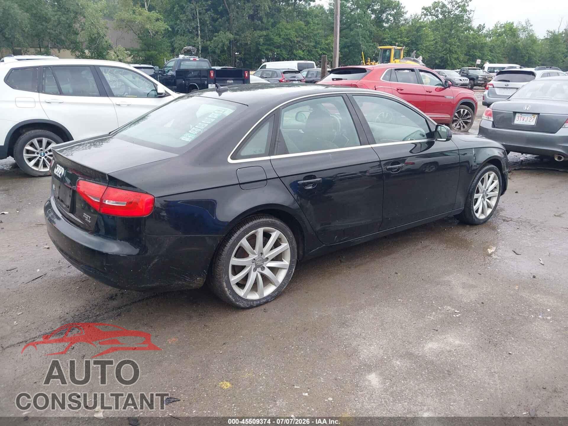 AUDI A4 2013 - WAUFFAFL3DN019907