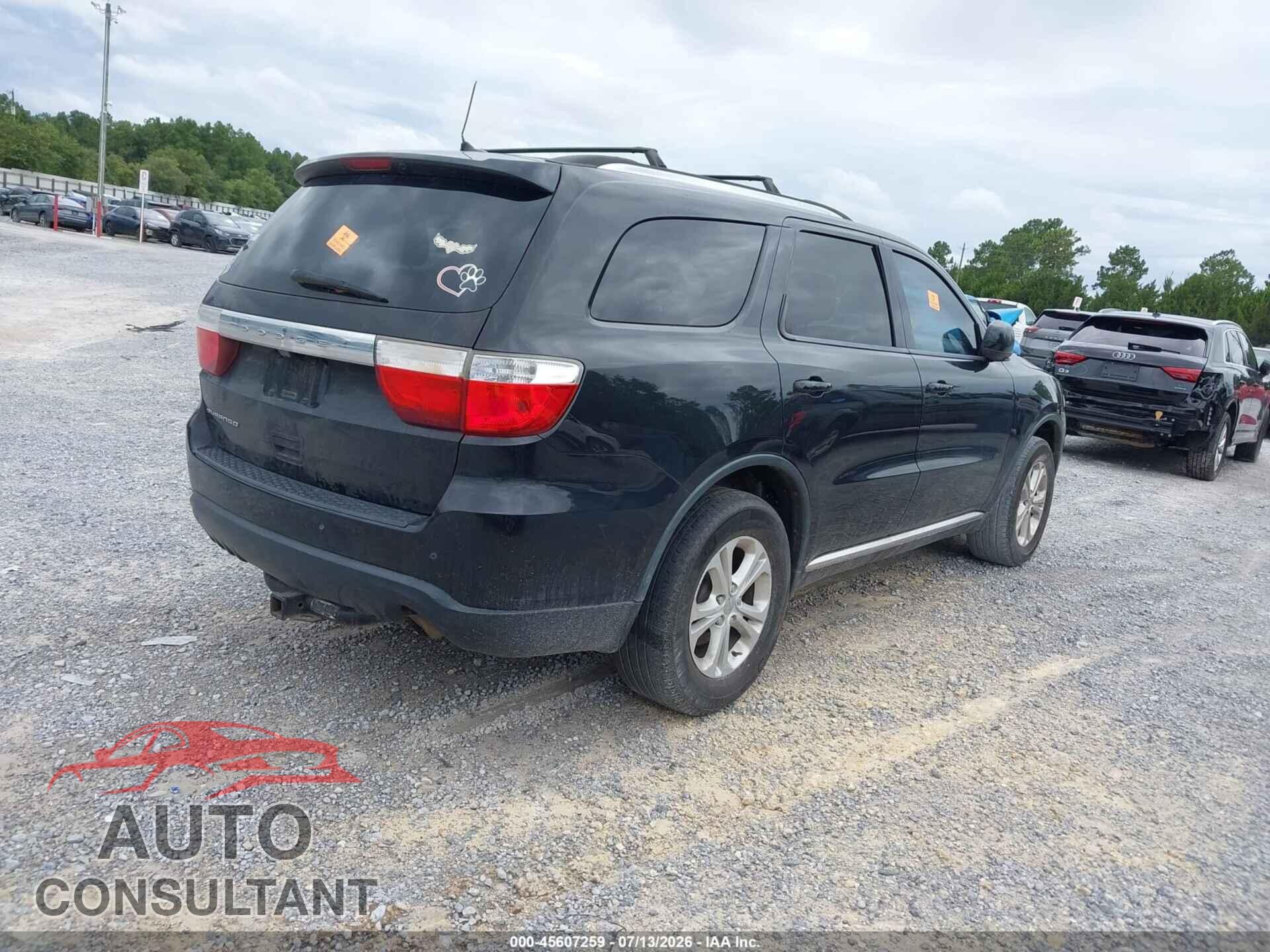 DODGE DURANGO 2013 - 1C4RDHAG1DC689329