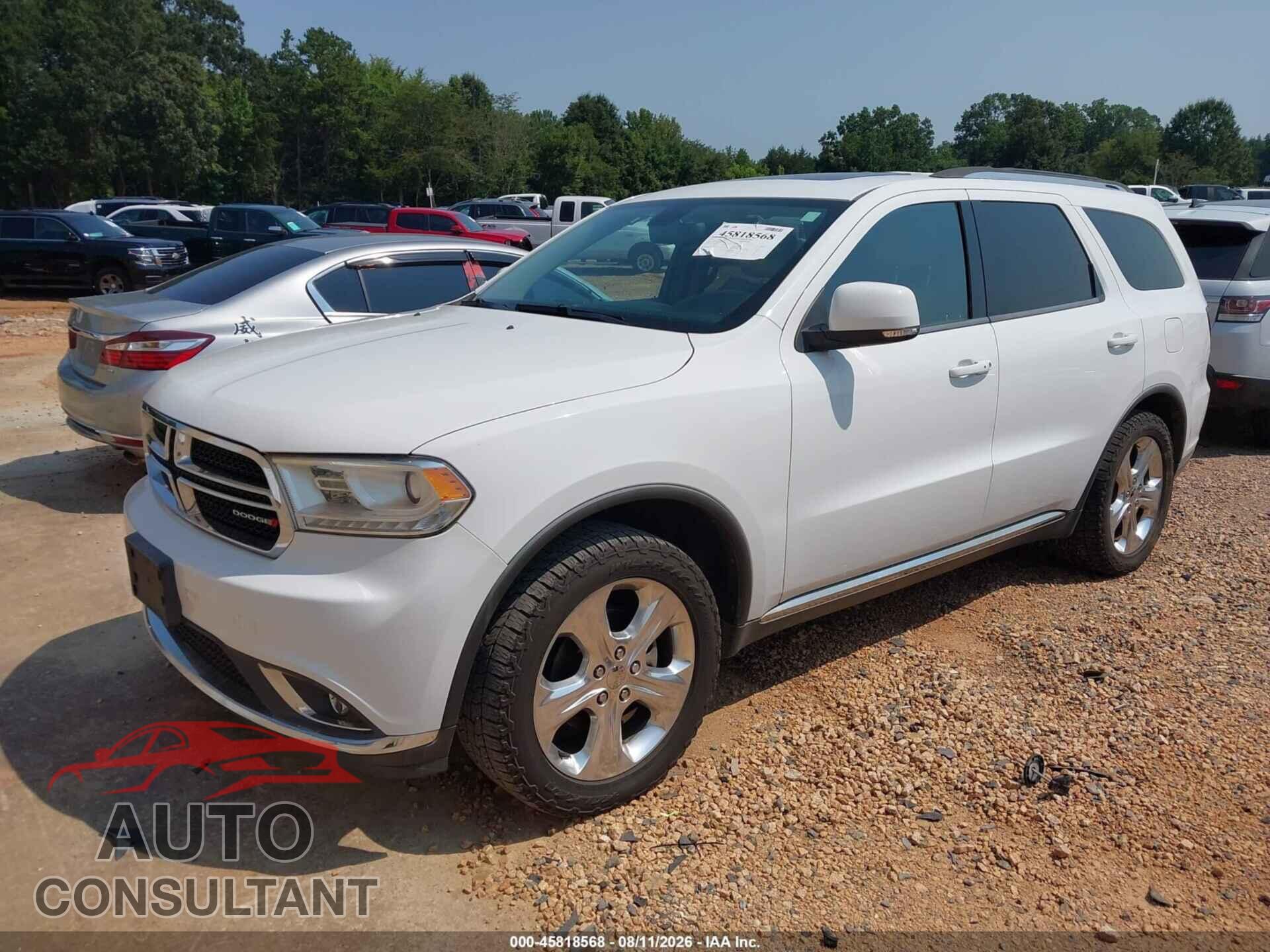 DODGE DURANGO 2014 - 1C4RDHDG4EC351615