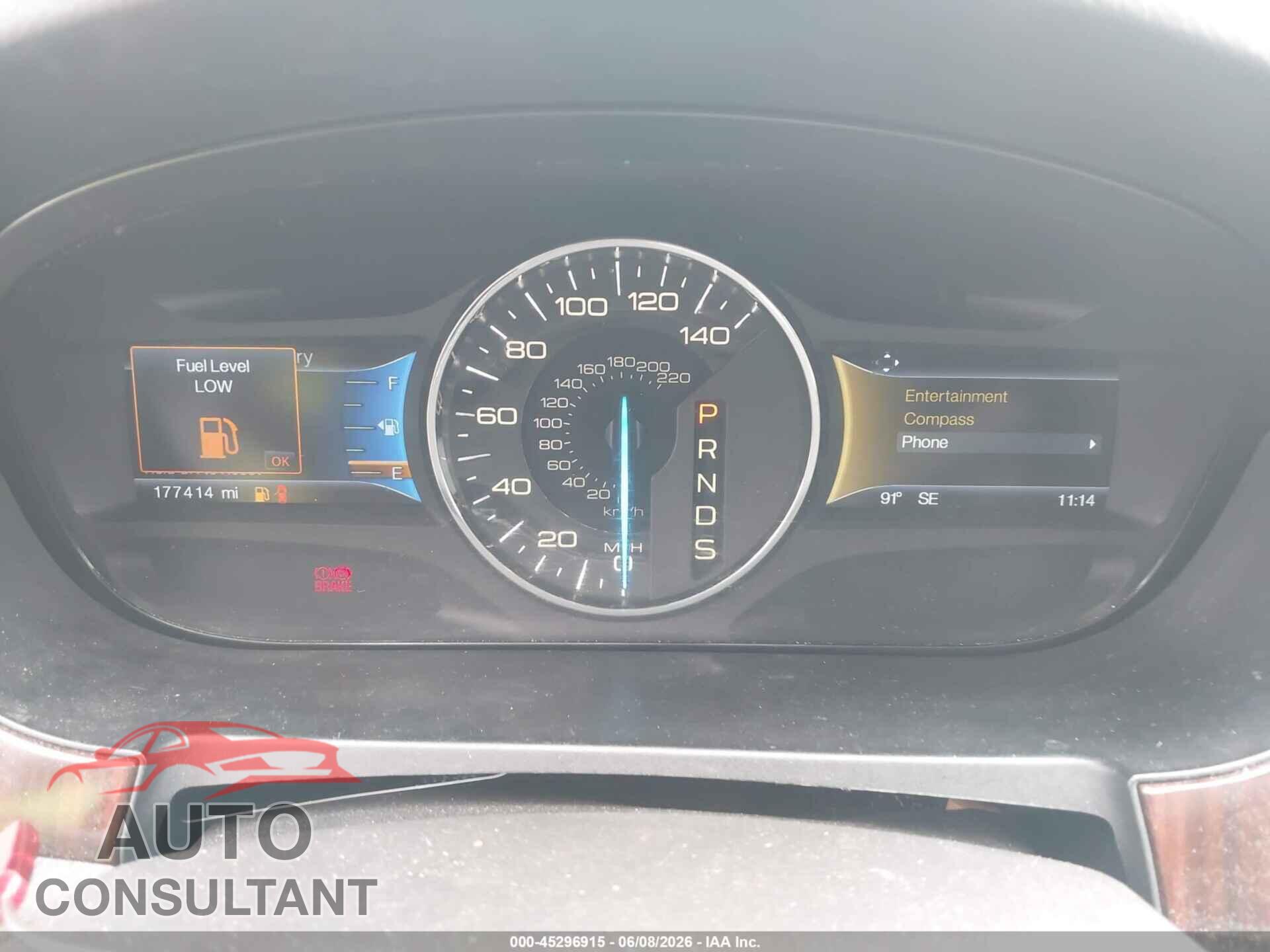 FORD EDGE 2014 - 2FMDK3KC2EBA46905