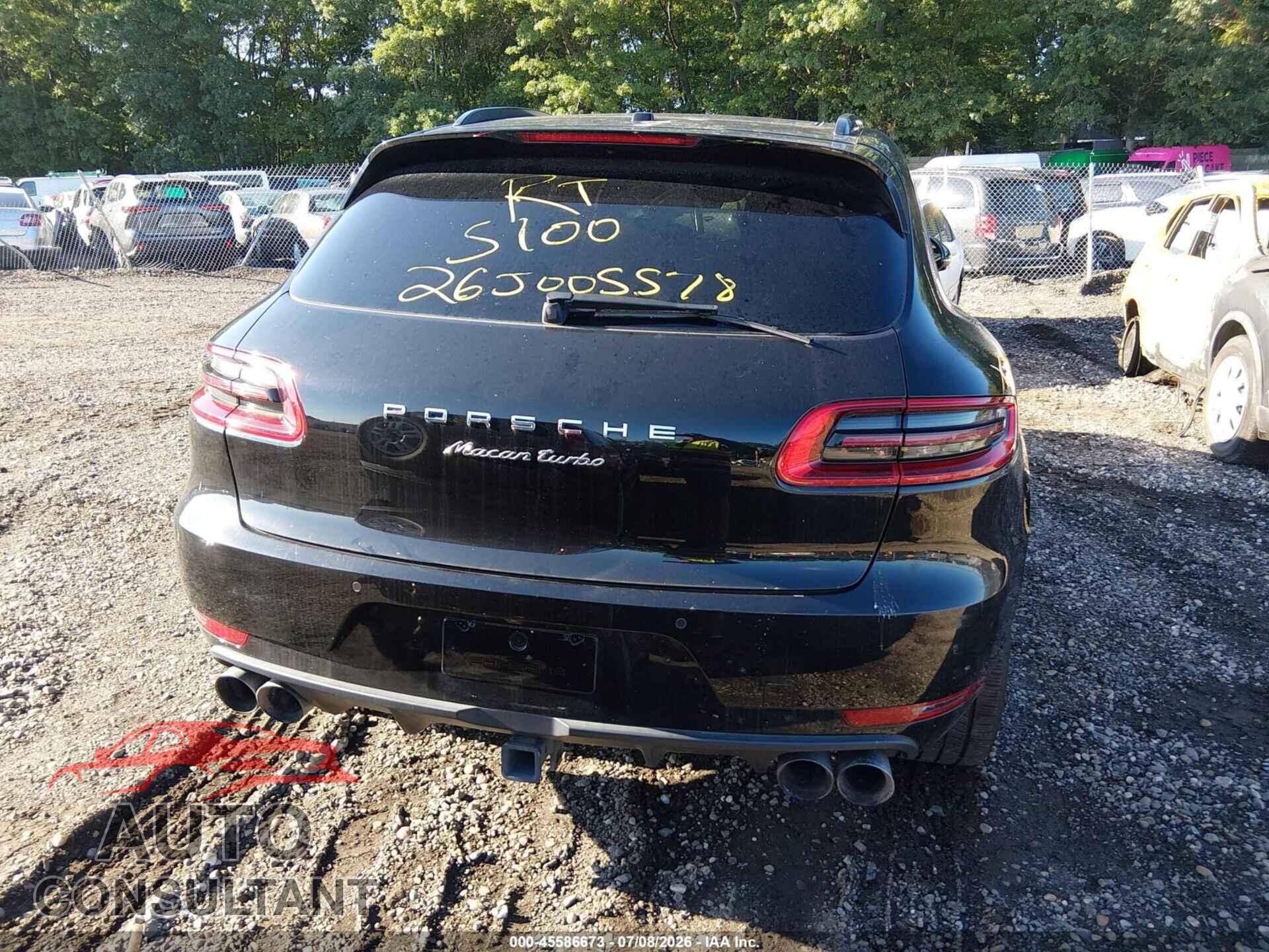 PORSCHE MACAN 2017 - WP1AF2A50HLB60932