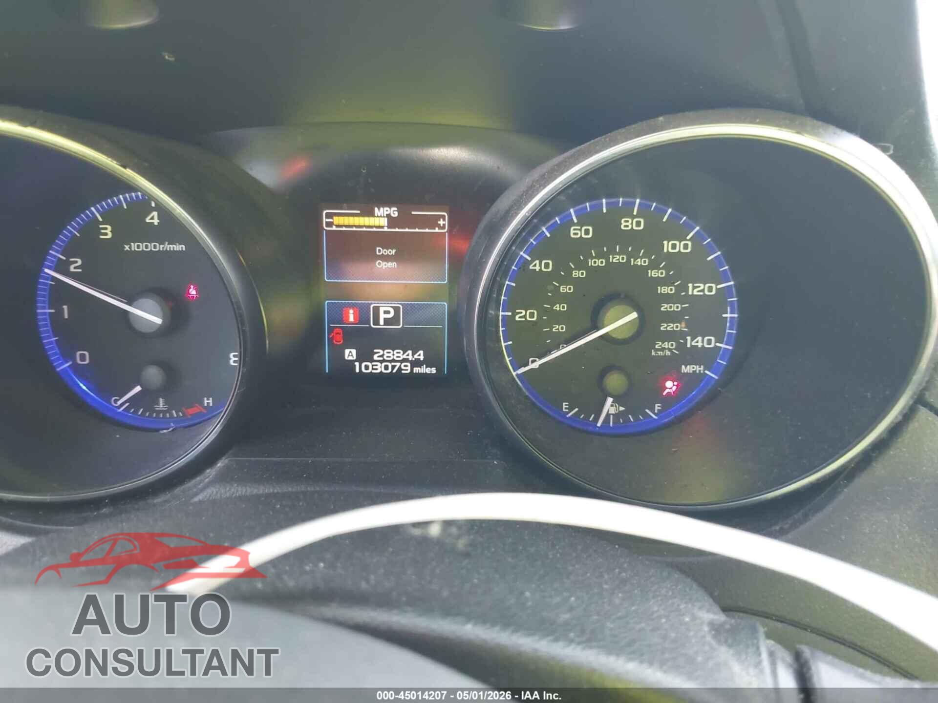 SUBARU LEGACY 2017 - 4S3BNAD68H3022577