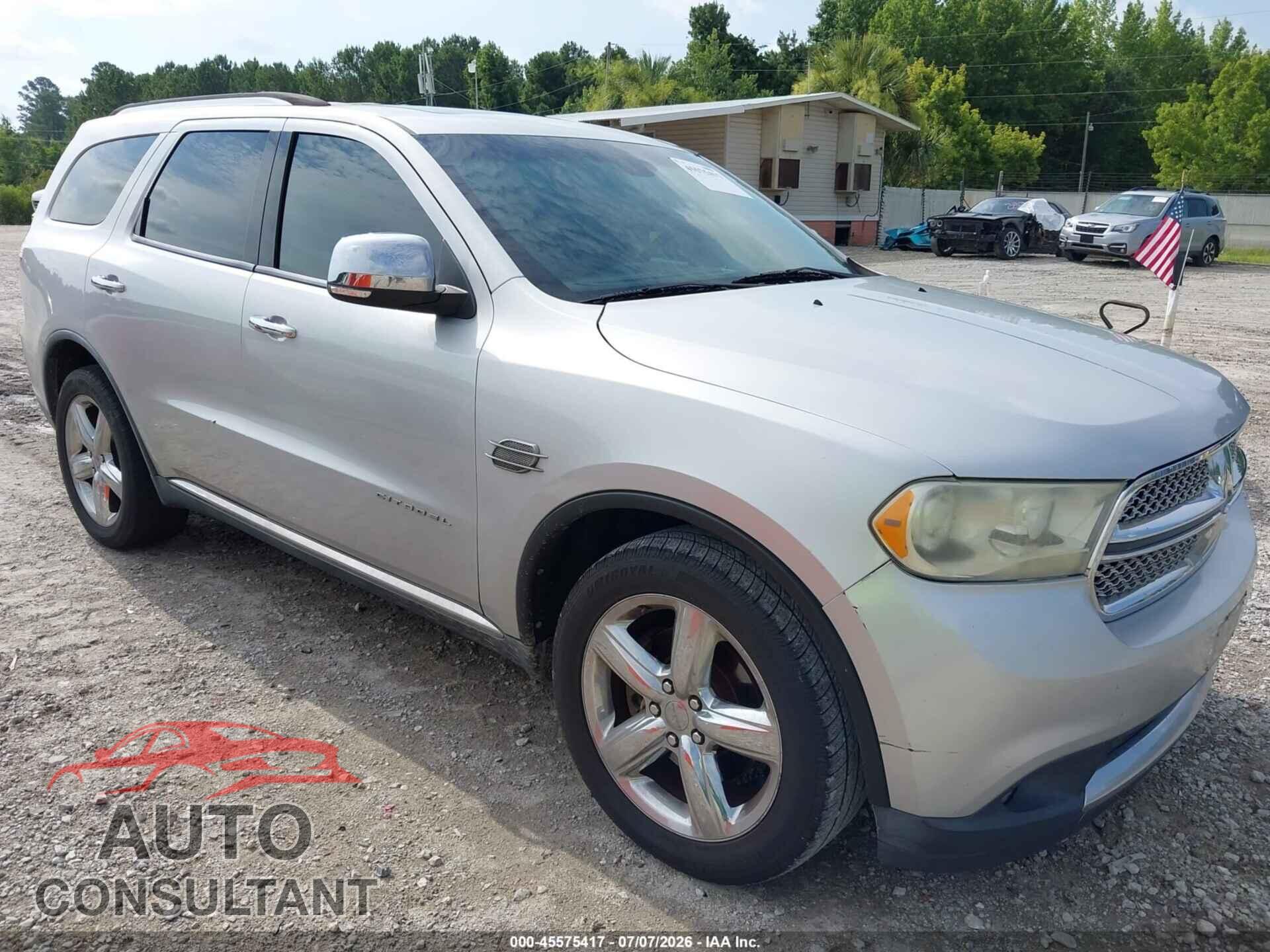 DODGE DURANGO 2011 - 1D4SD5GTXBC592666