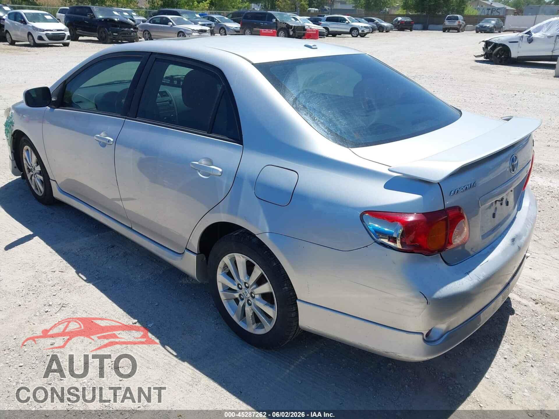 TOYOTA COROLLA 2009 - 1NXBU40E59Z099738