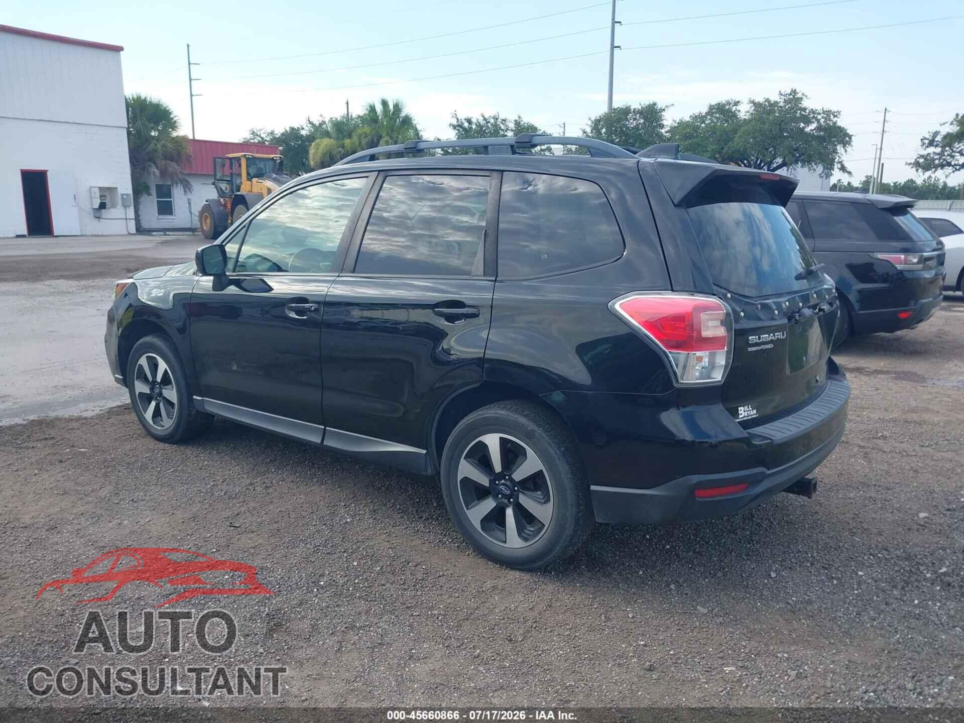 SUBARU FORESTER 2017 - JF2SJAEC3HH483917