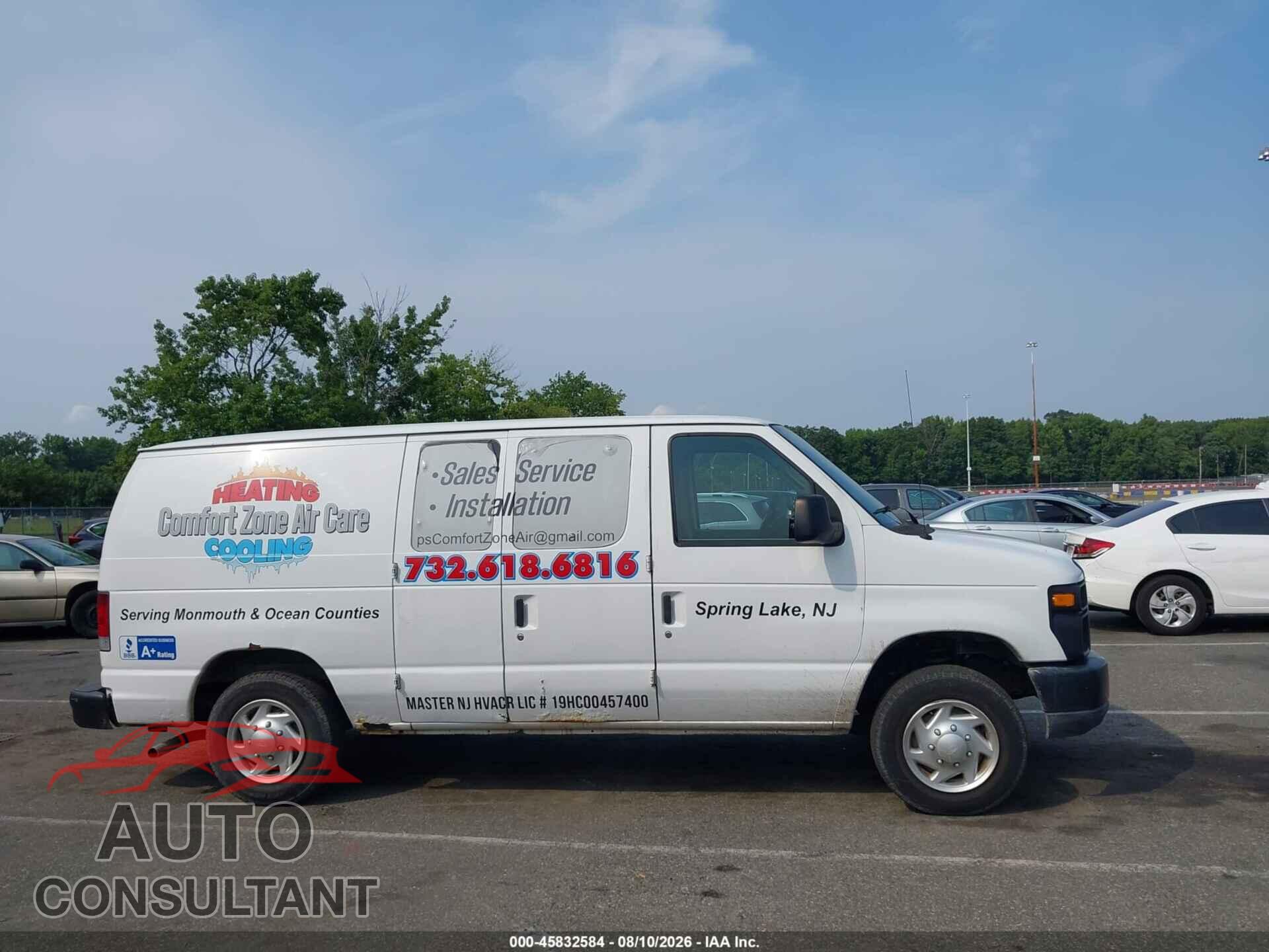 FORD E-150 2012 - 1FTNE1EW6CDA92111