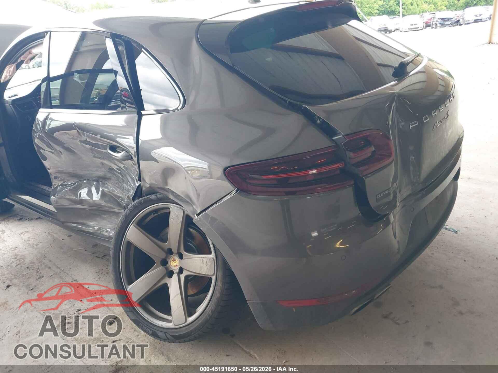PORSCHE MACAN 2016 - WP1AB2A57GLB49890